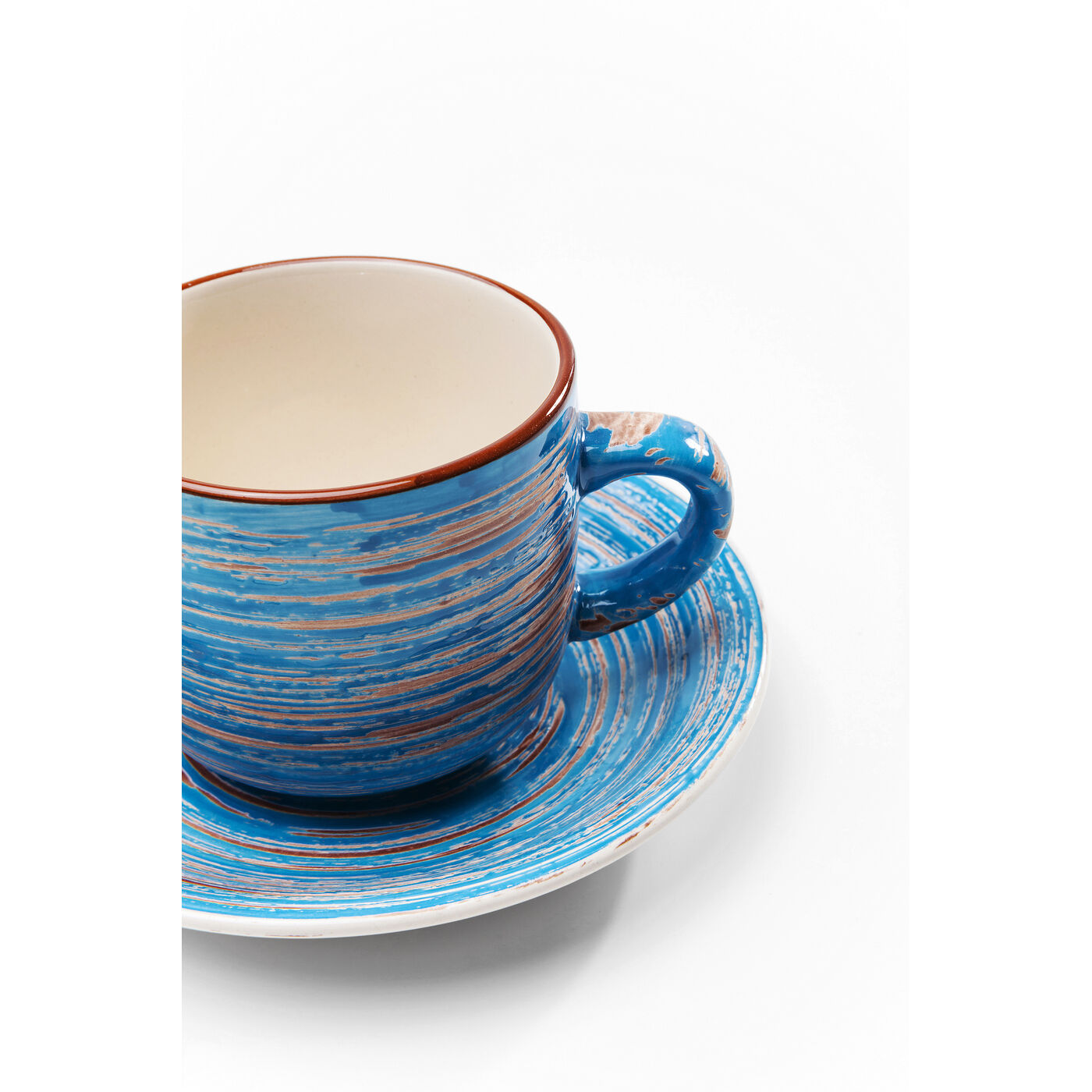 Чашка кофейная Swirl Blue (2 шт)