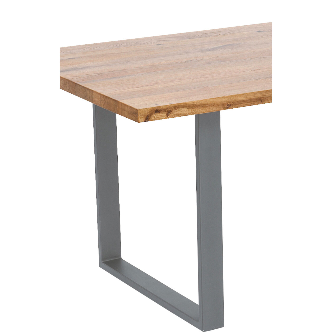 Стол Jackie Oak GK Crude Steel 200x100 см
