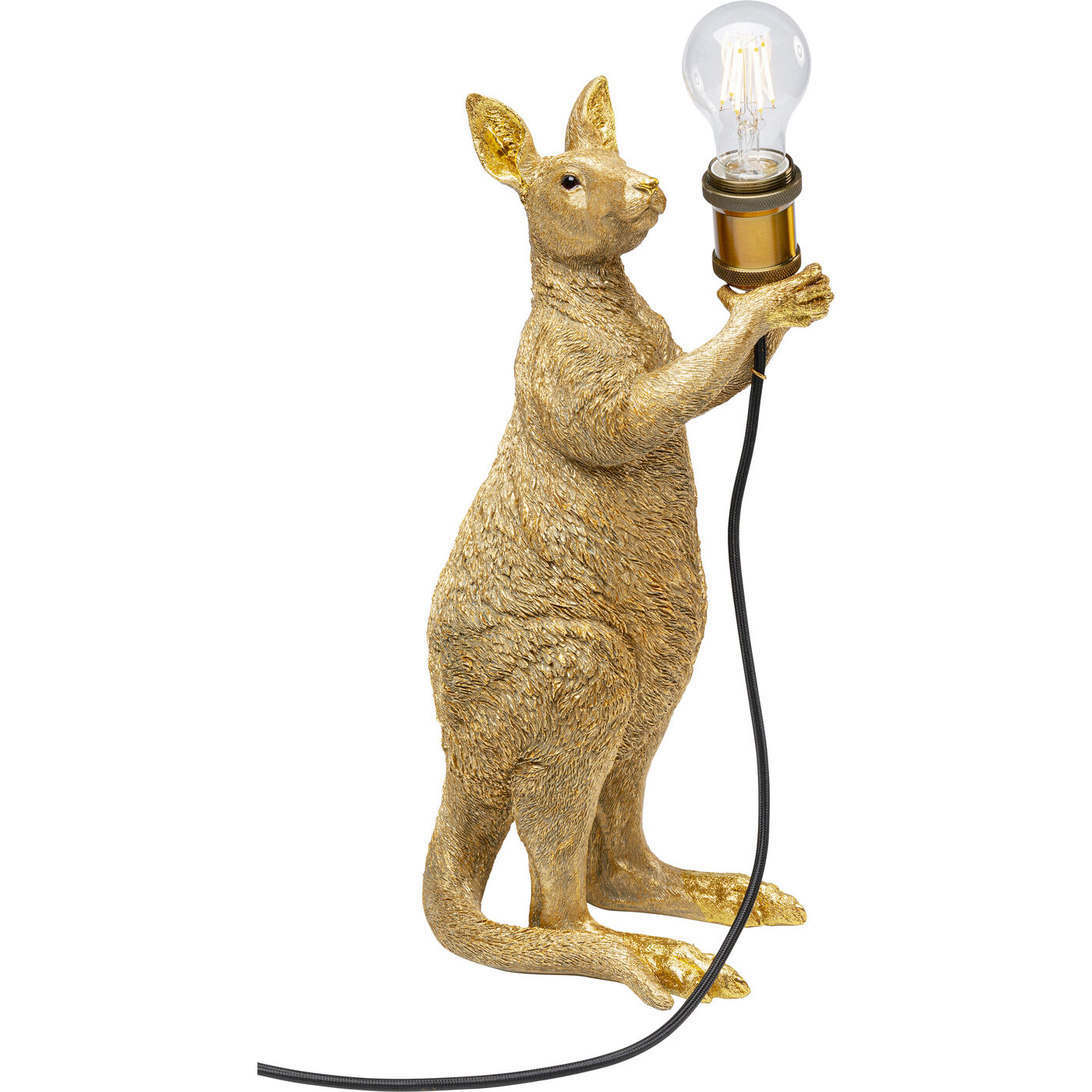 Светильник настольный Animal Kangaroo Gold 46 см