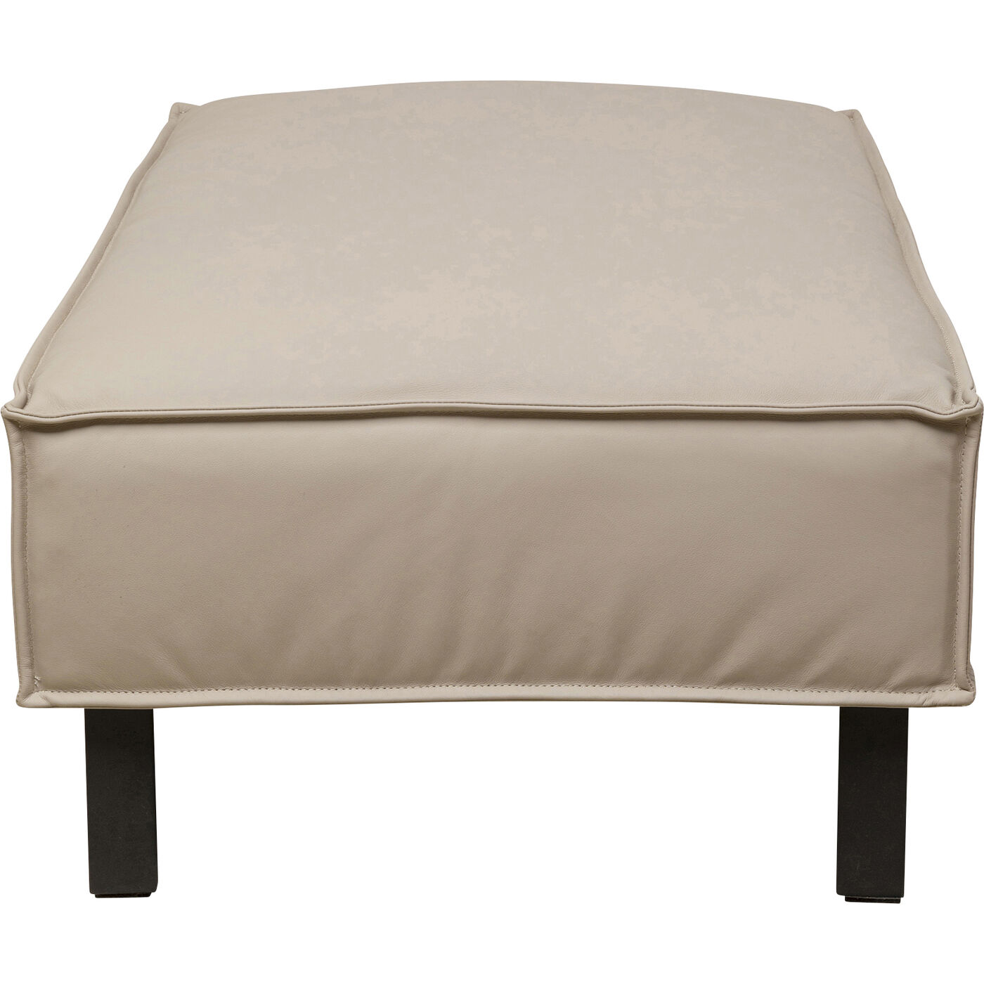Пуф Victor Leather Grey