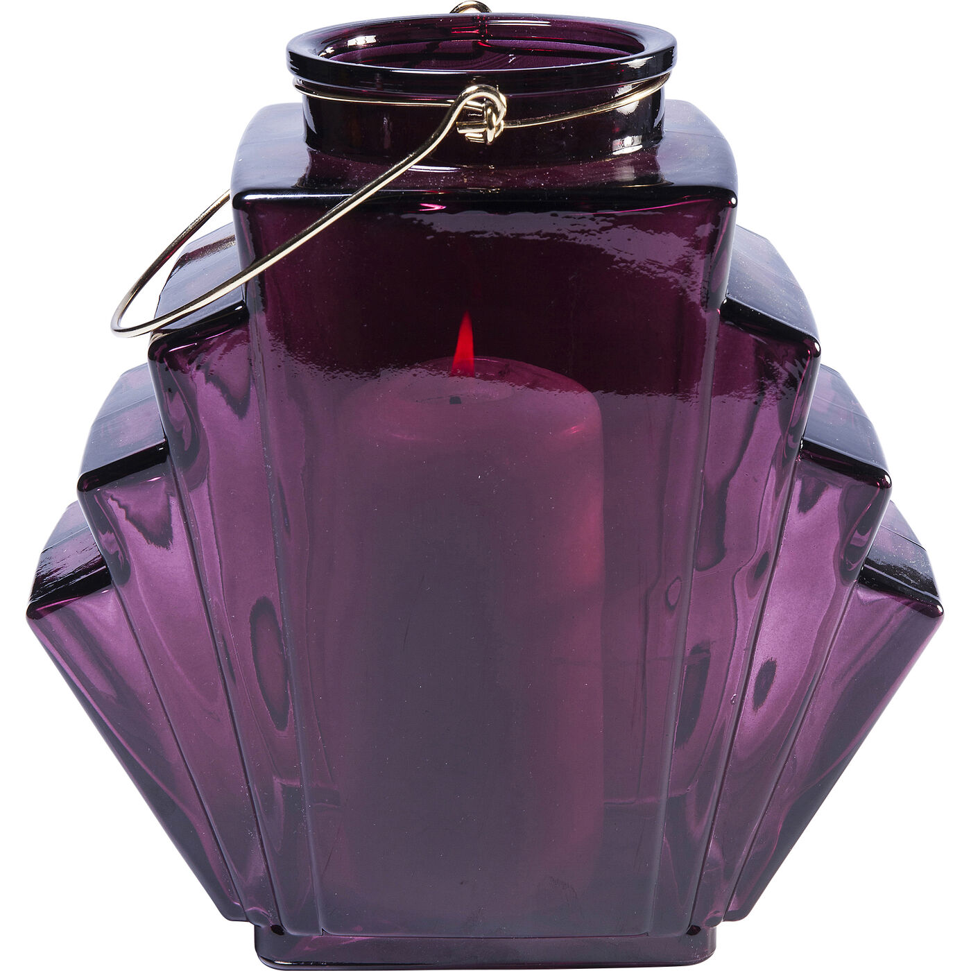 Подсвечник Noble Wire Purple 12 см