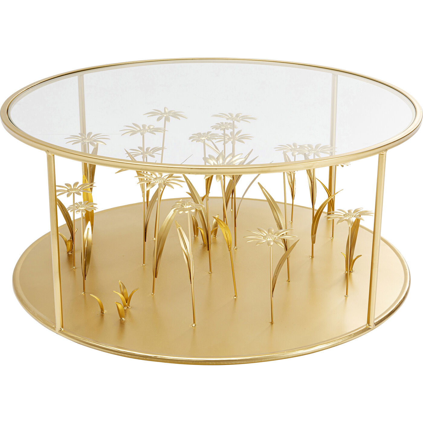 Стол кофейный Flower Meadow Gold Ø80 см