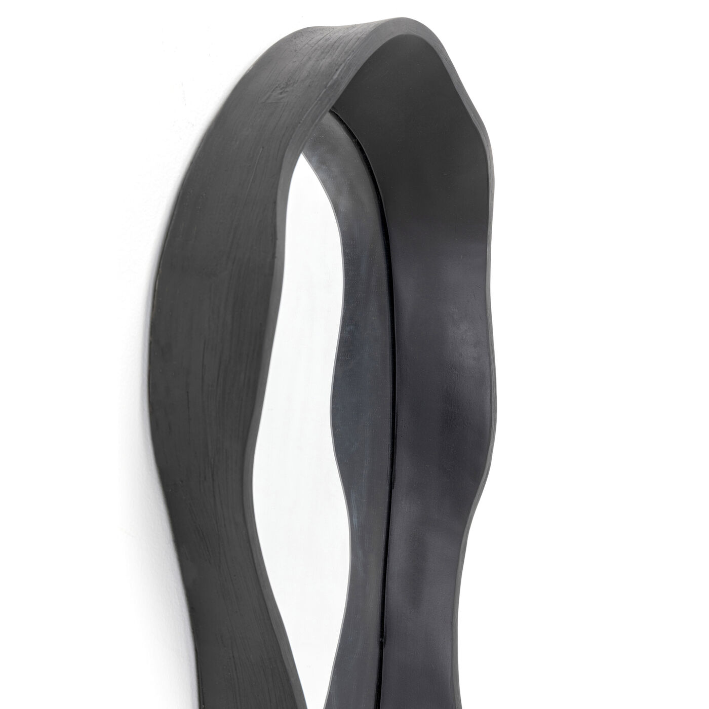 Зеркало настенное Wisp Black 29x61 см
