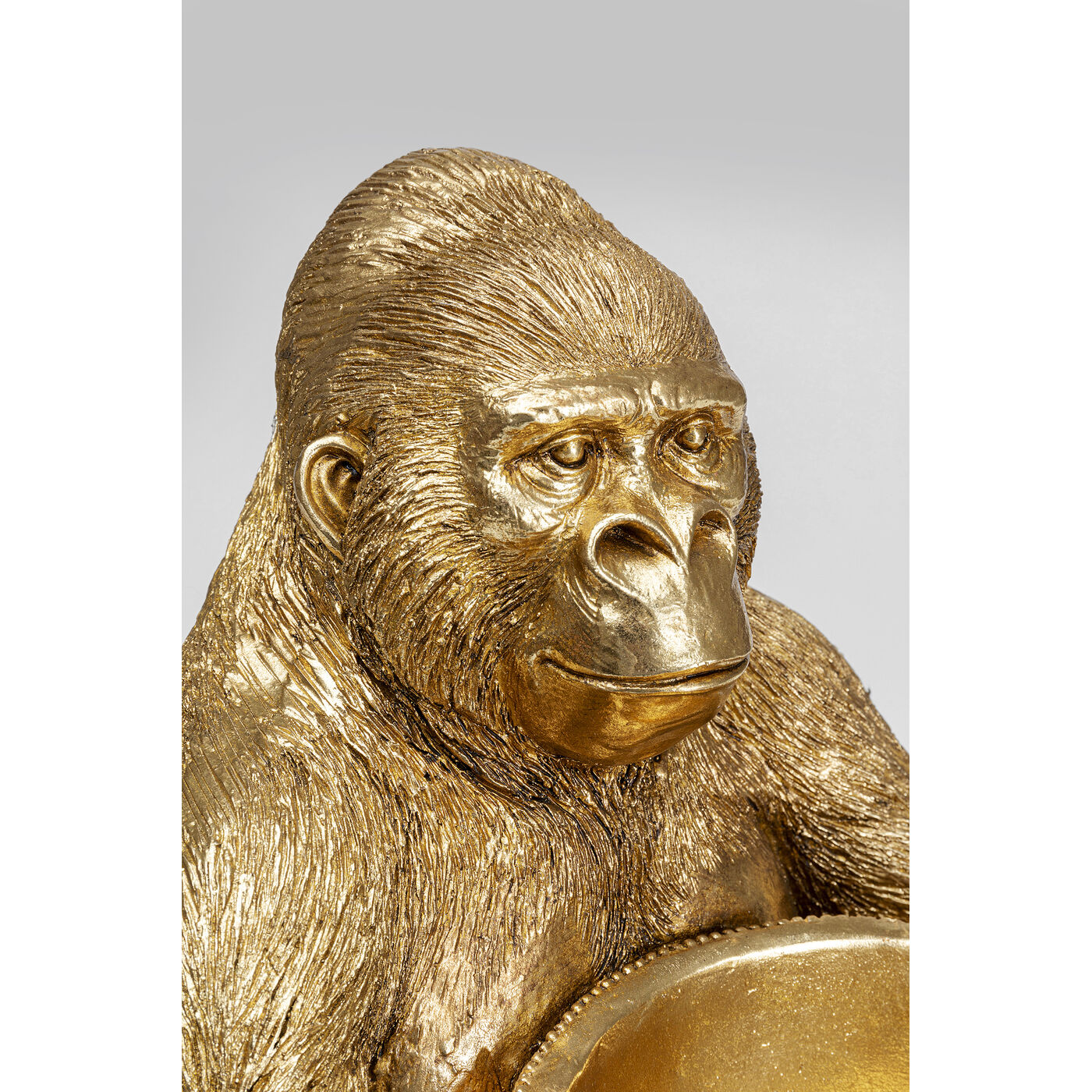 Фигура декоративная Holding Миска Gold