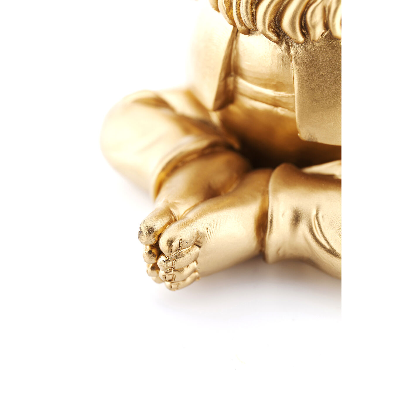 Фигура декоративная Zwerg Meditation Gold Green 19 см