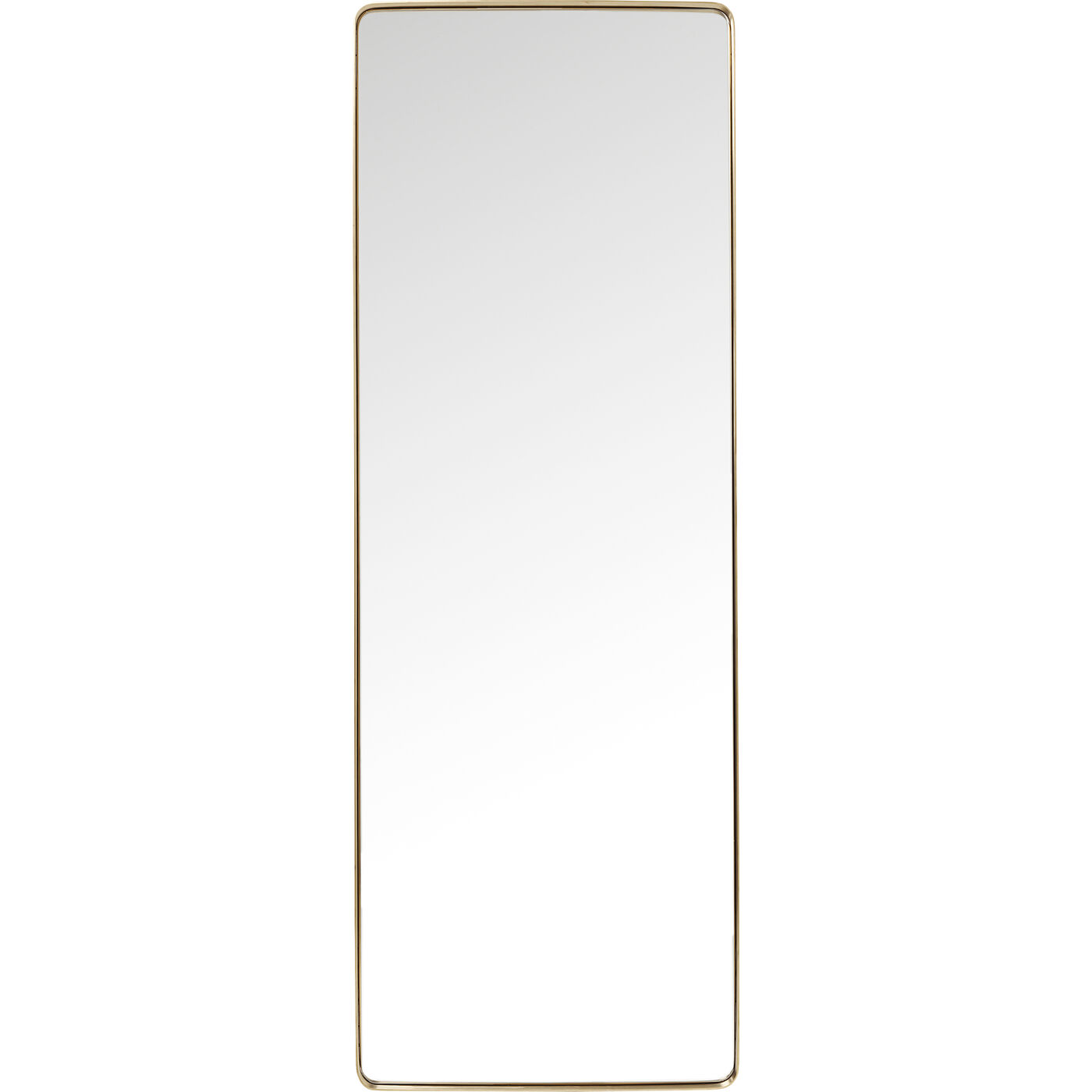 Зеркало Curve MO Rectangular Brass 200x70 см