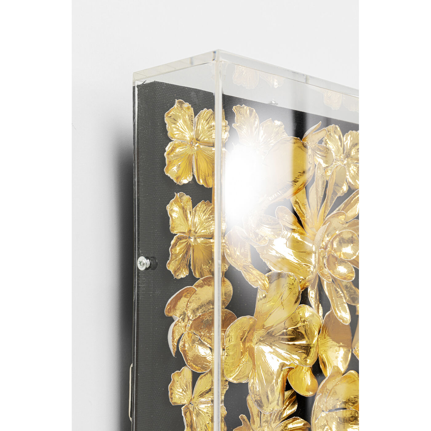 Панно настенное Gold Flower 80x80 см