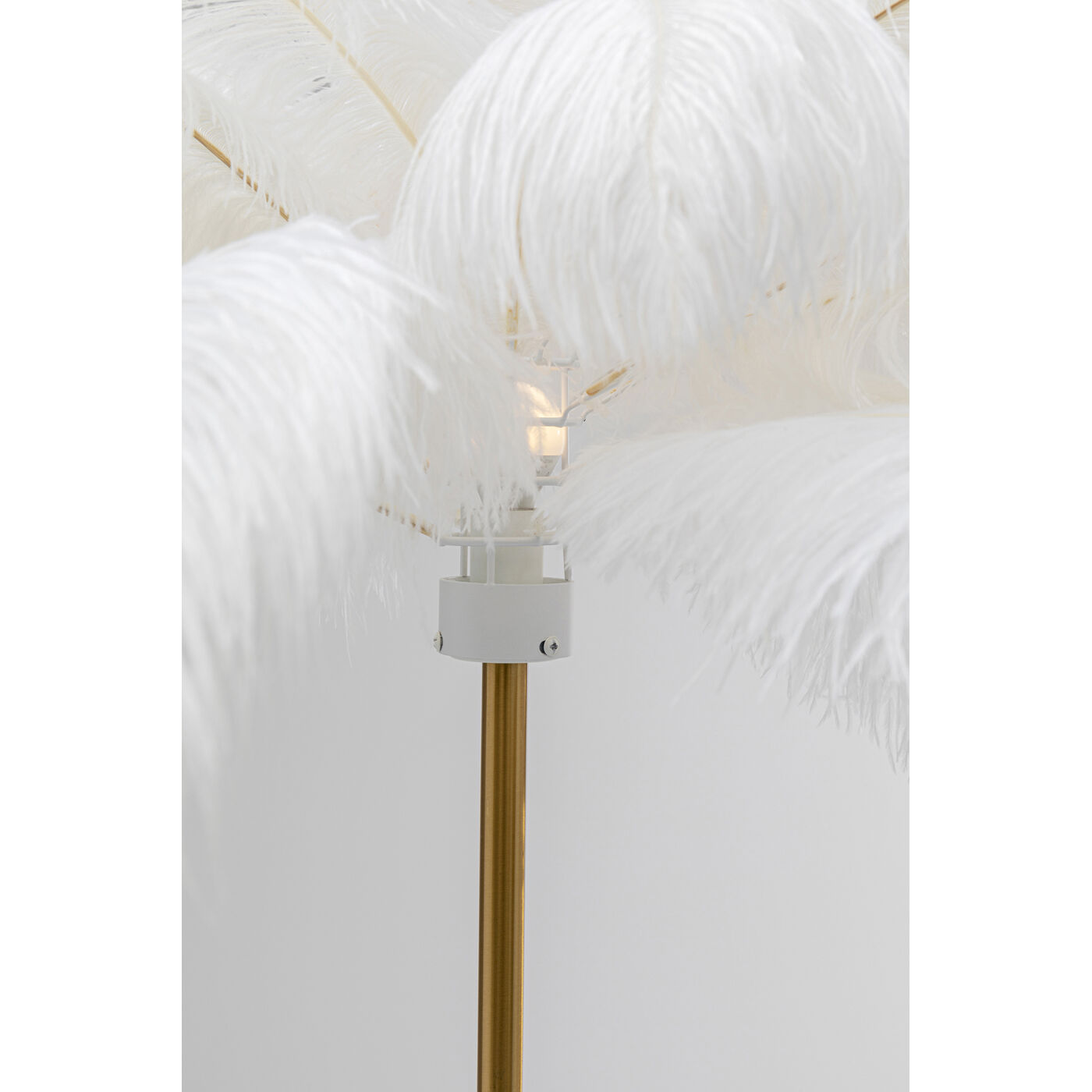 Светильник напольный Feather Palm White 165 см
