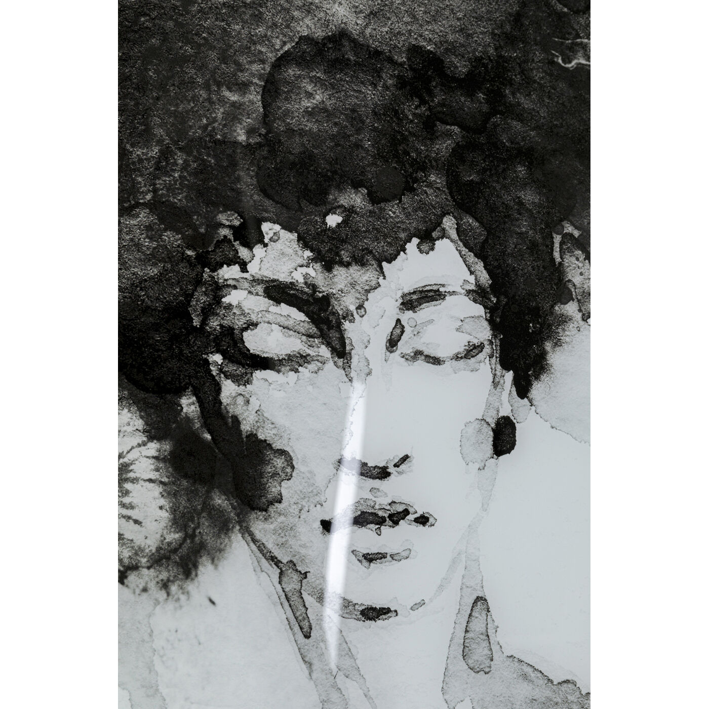 Картина стеклянная Smokey Hair 100x150 см