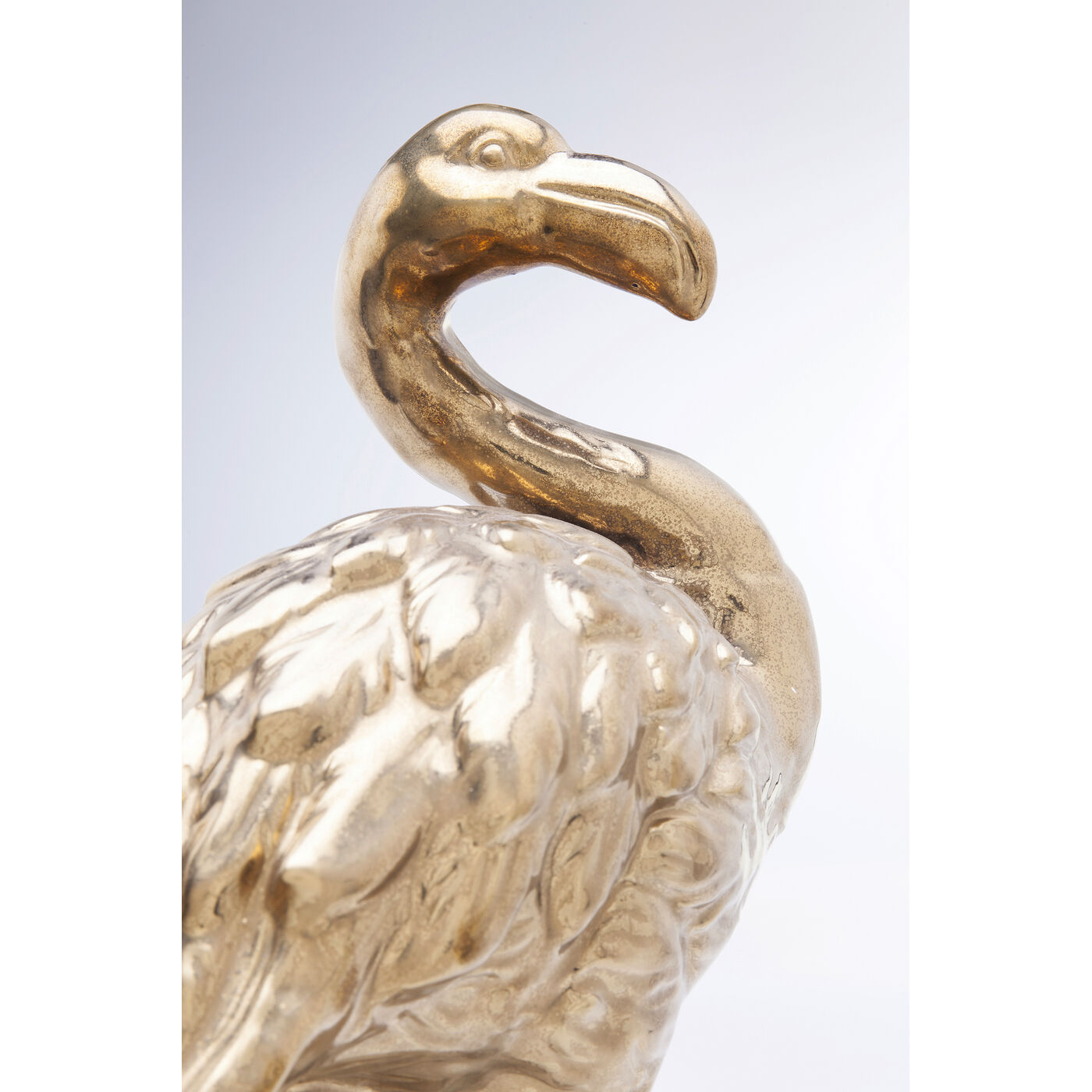 Фигура декоративная Crane Front Gold