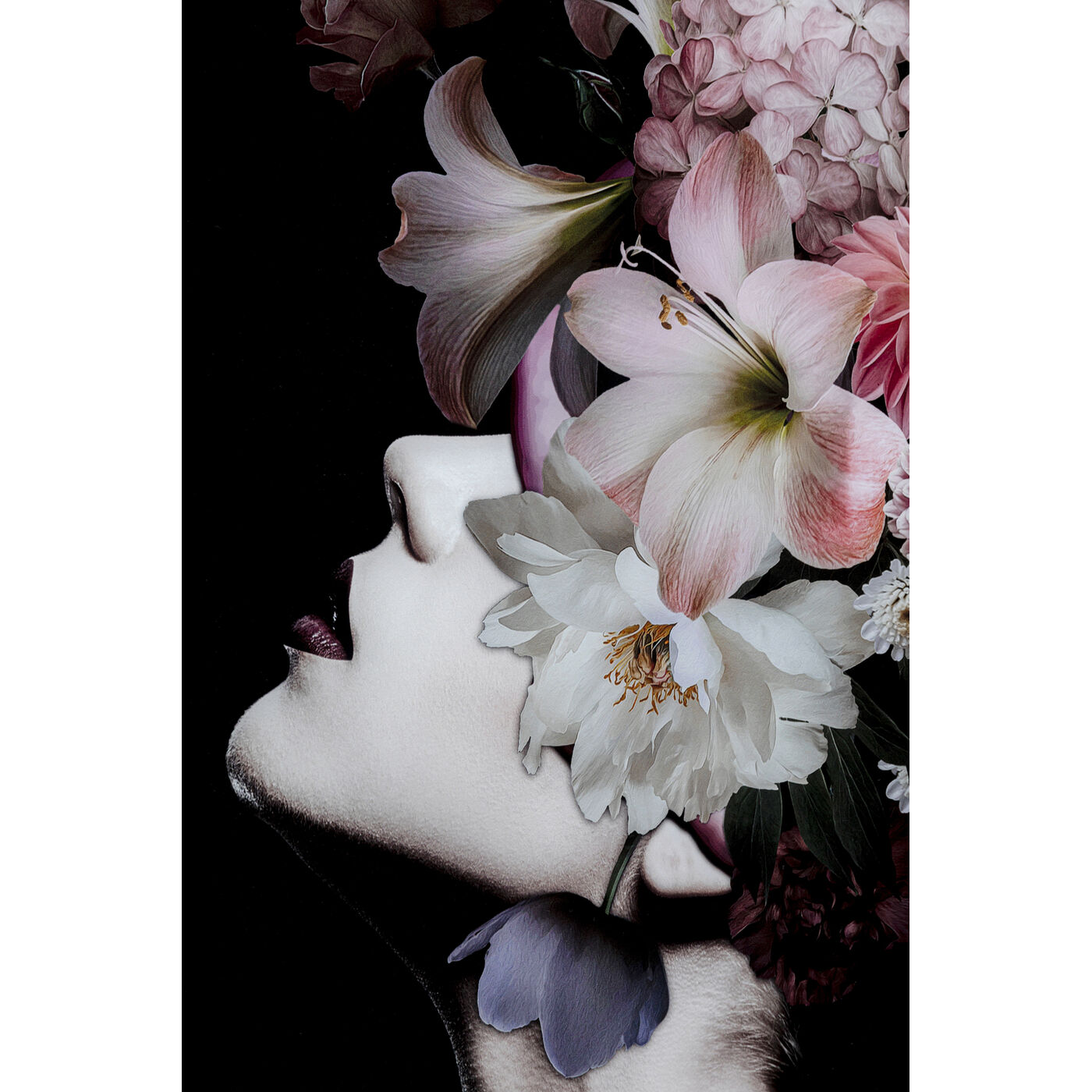 Картина стеклянная Flowery Beauty 80x120 см