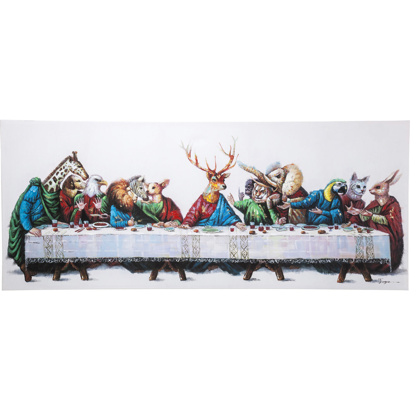 Картина Last Supper 100x240 см