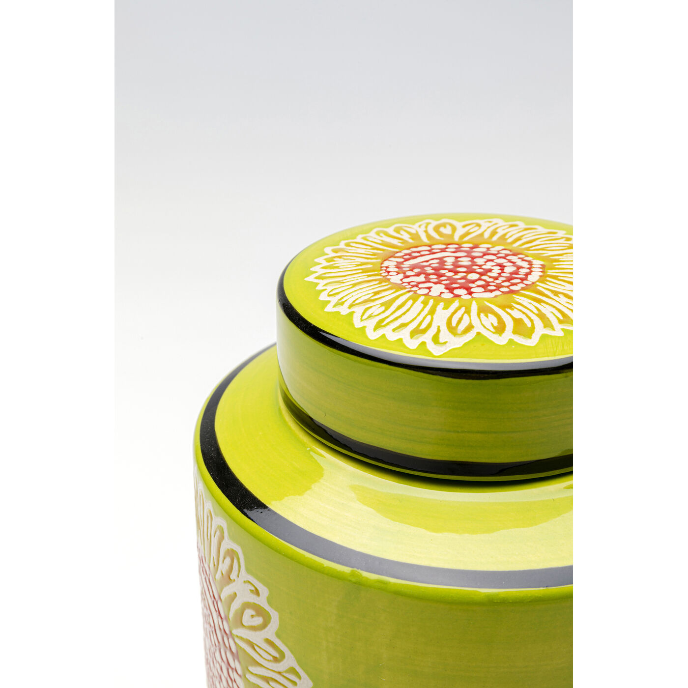 Банка декоративная Bloom Green 27 см