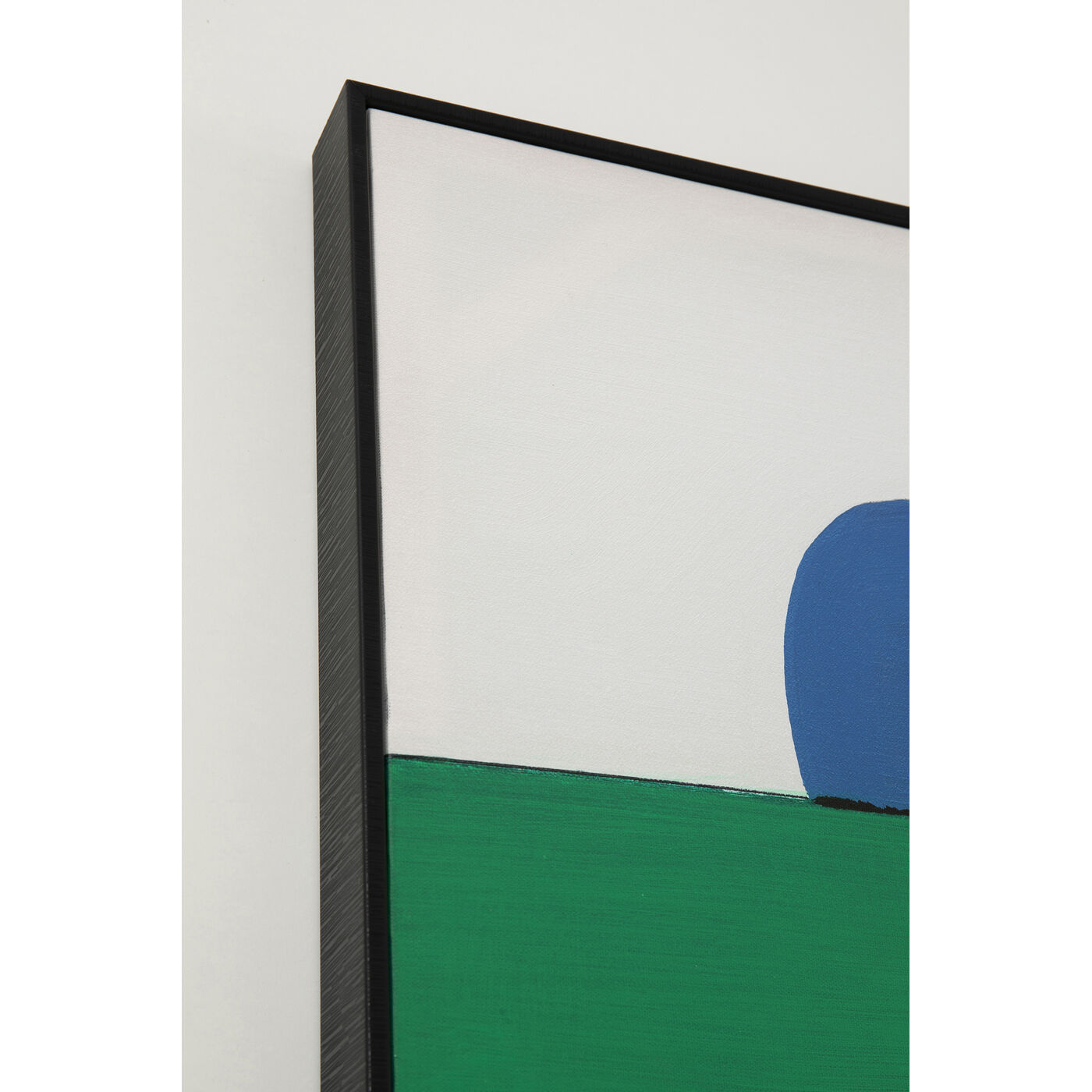 Картина в раме Abstract Shapes Green 73x143 см