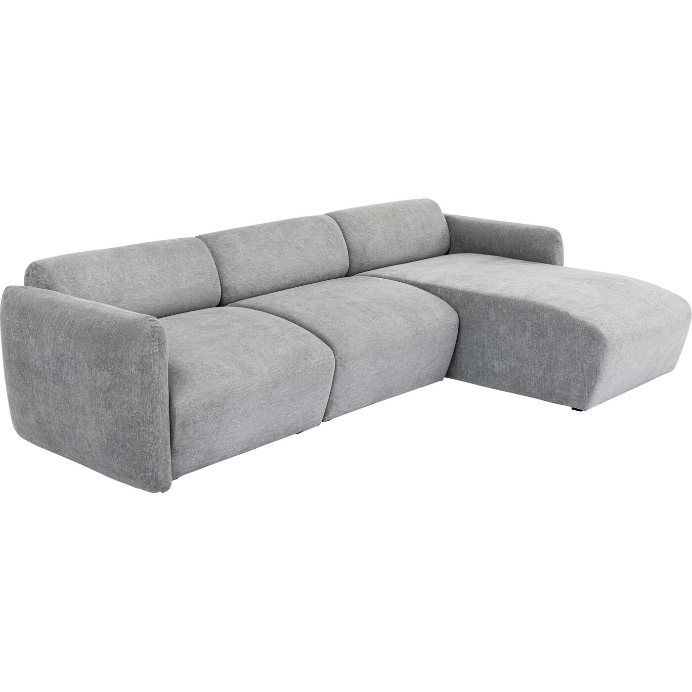 Диван правосторонний угловой Lucca Grey Right 255 см