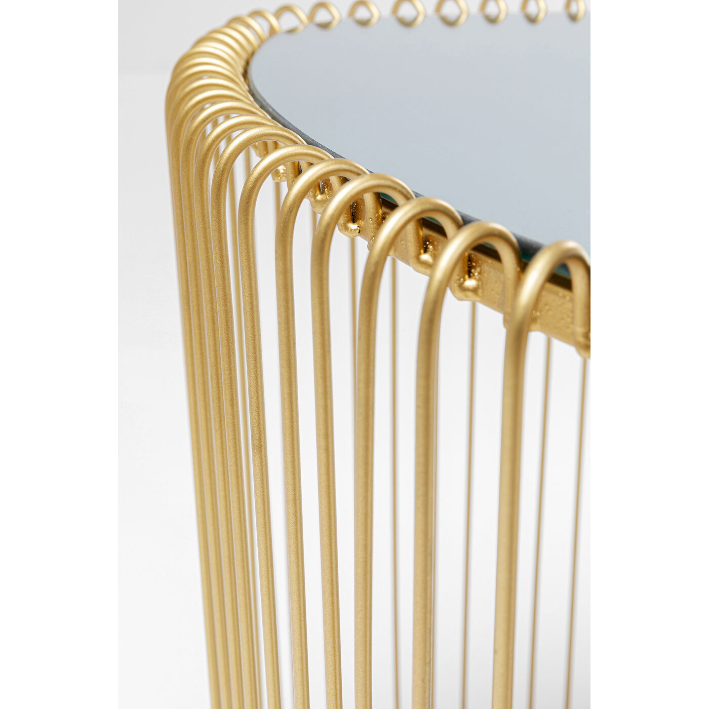 Стол приставной Wire Triangle Gold (2 шт)