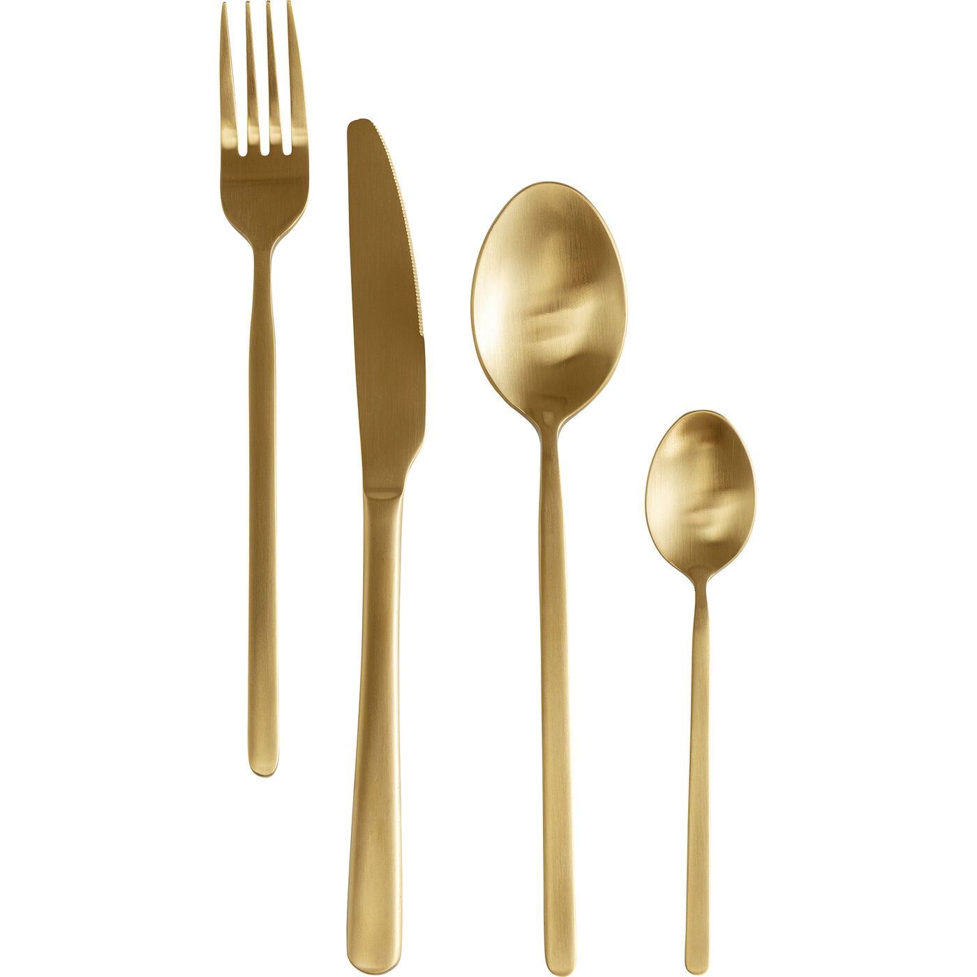 Приборы столовые Gloria Matt Gold (16 предметов)
