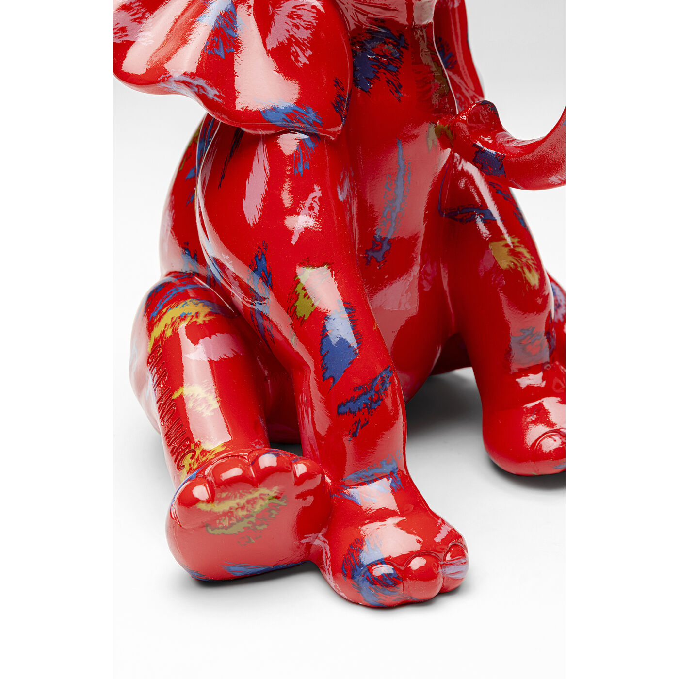 Фигура декоративная Elephant Dots Red 18 см