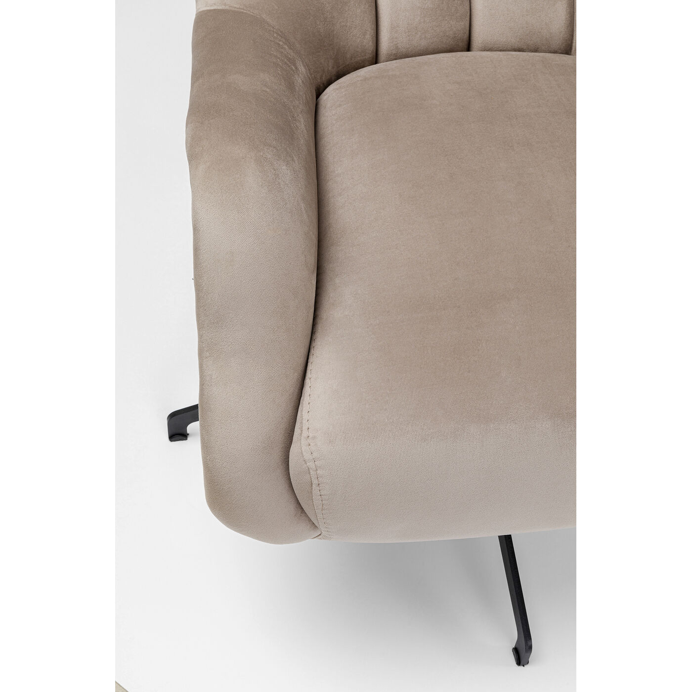 Кресло вращающееся Bellissima Velvet Beige