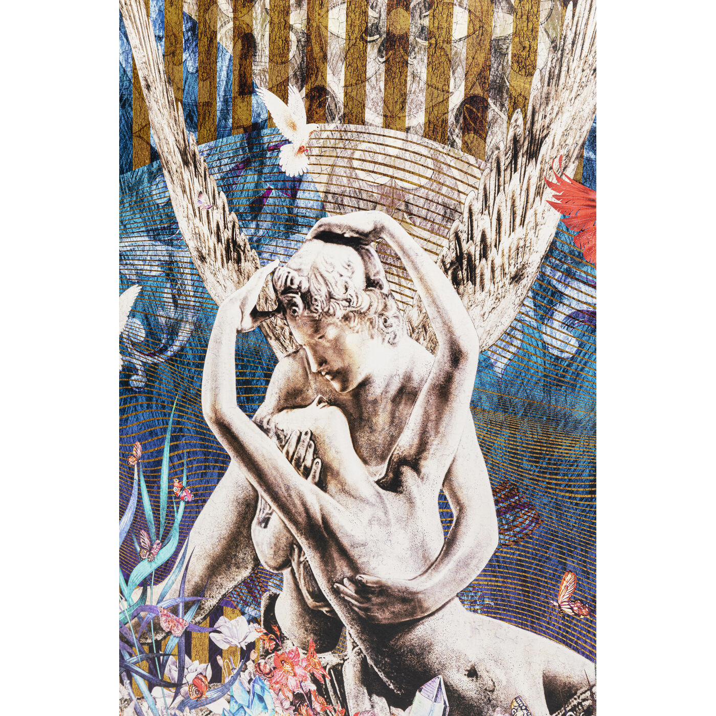 Картина в раме Lovers 180x106 см