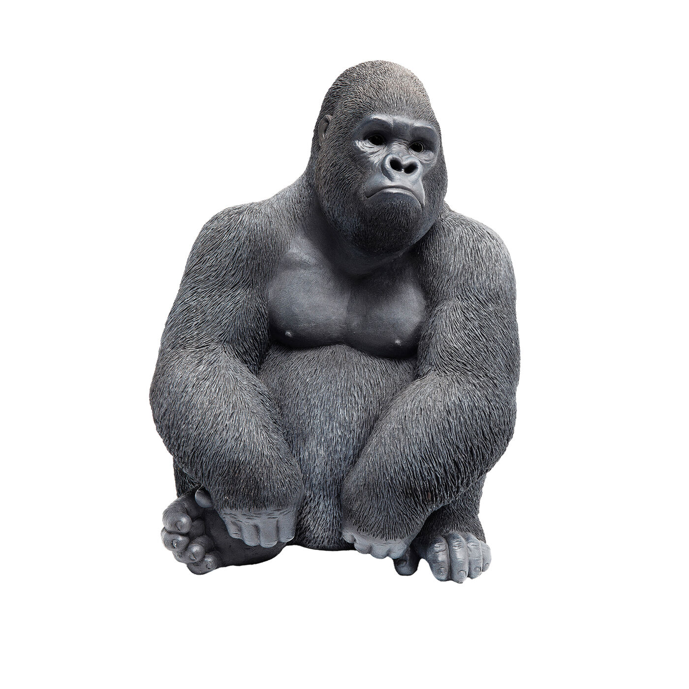 Фигура декоративная Monkey Gorilla Side Medium Black
