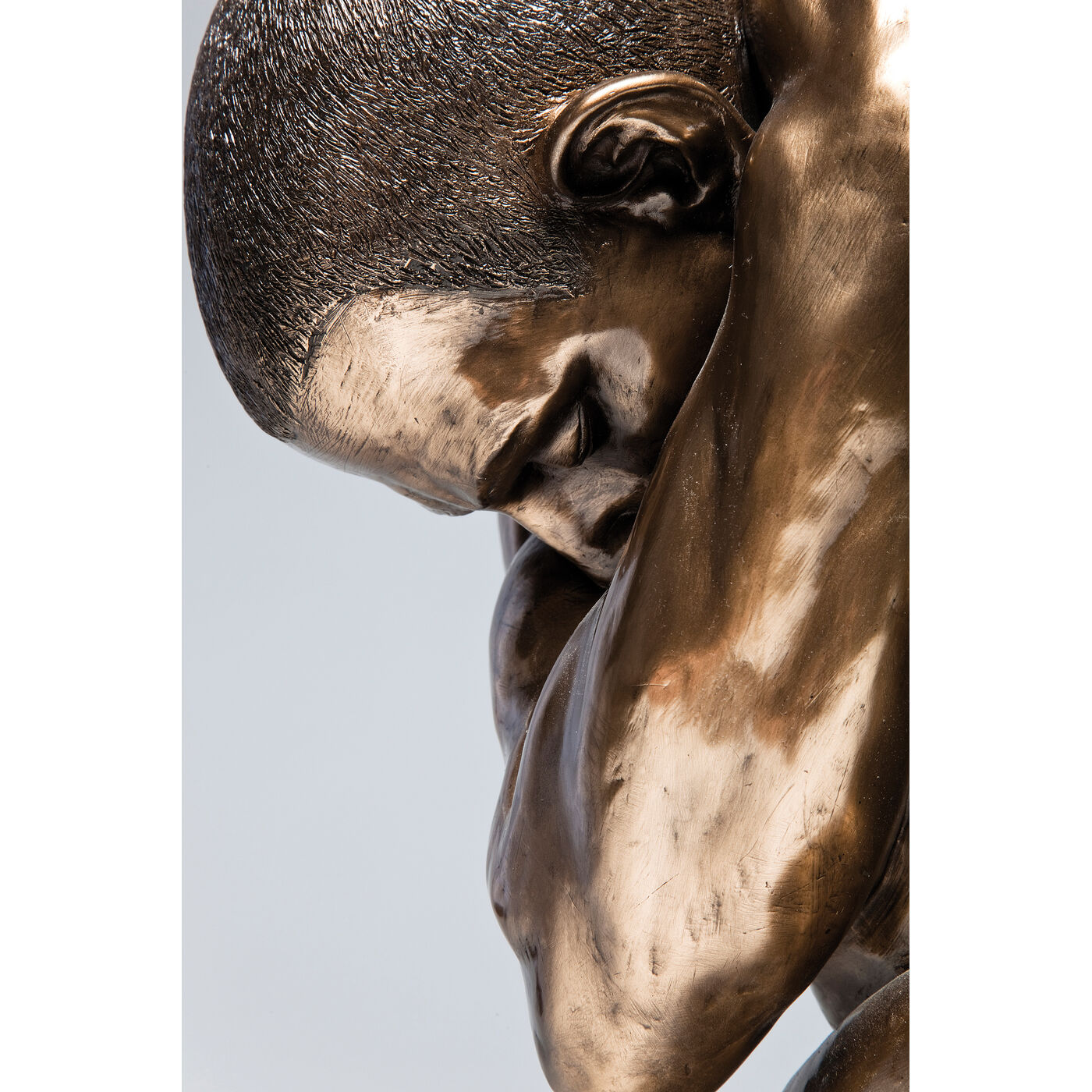 Фигура декоративная Nude Man Hug Bronze 54 см