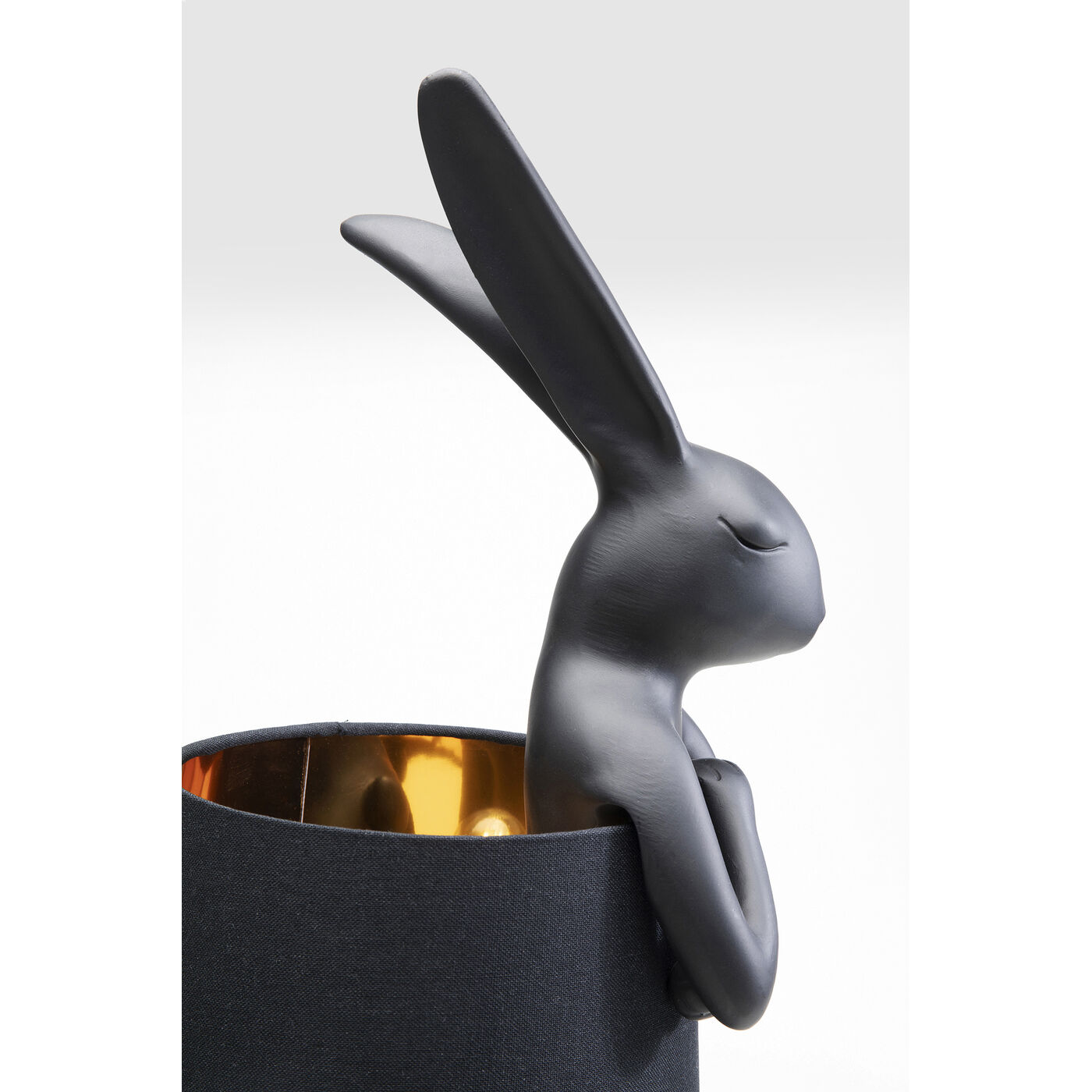 Светильник настольный Animal Rabbit Matt Black 68 см