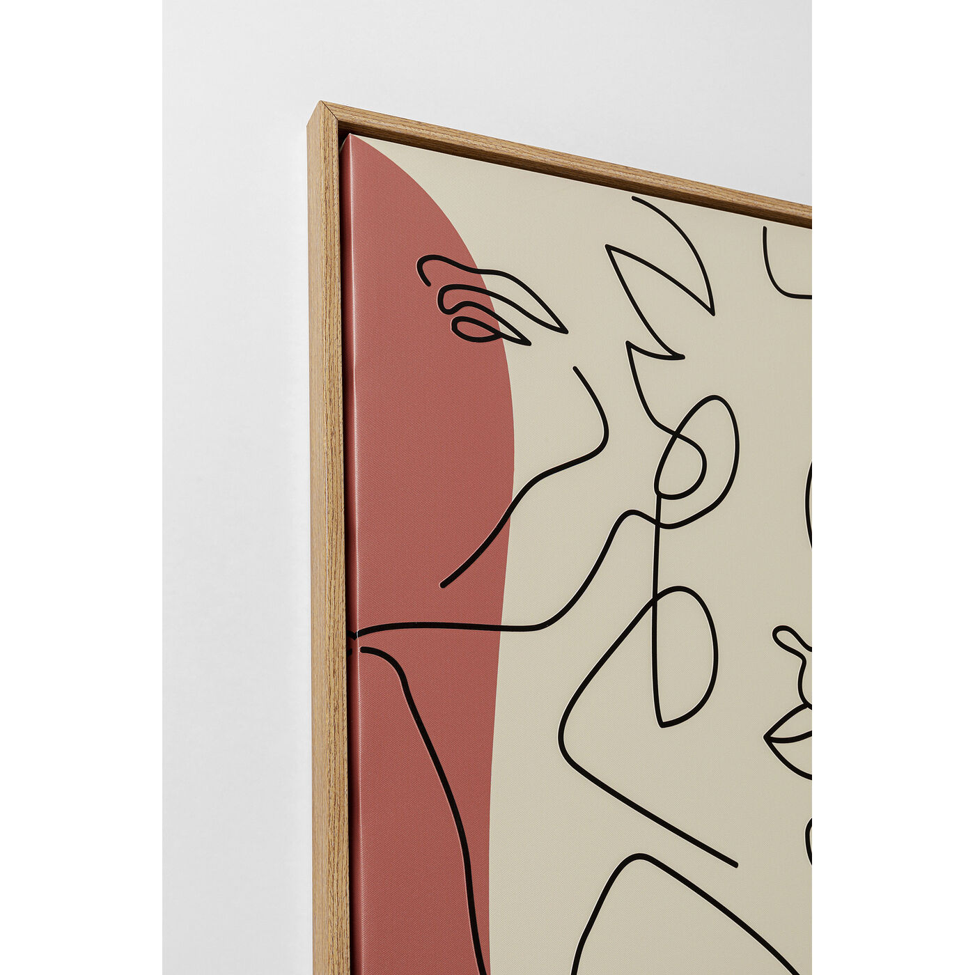 Картина в раме Faccia Arte Tri Colore 90x120 см
