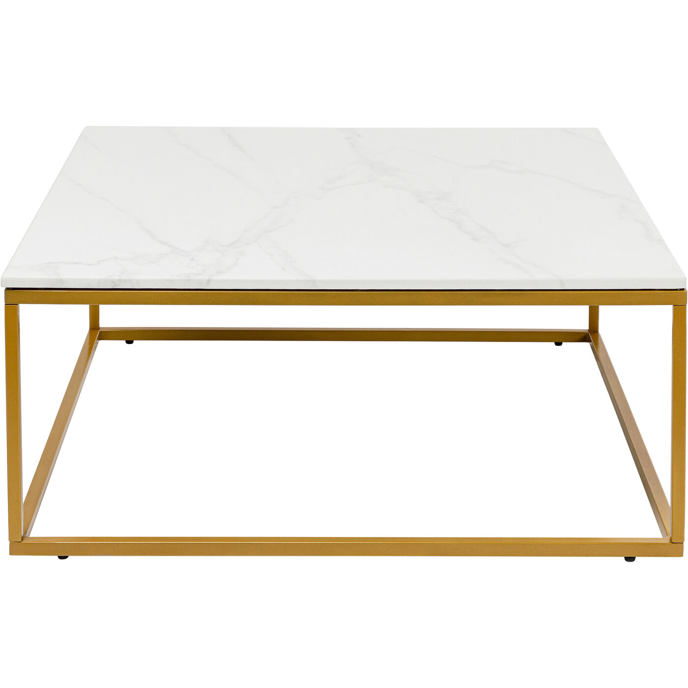 Стол кофейный Key West Marble Gold 90x90 см