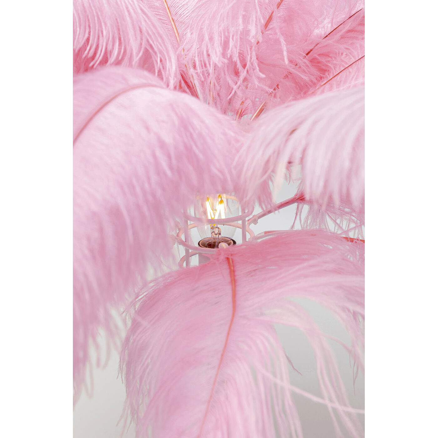 Светильник настольный Feather Palm Pink 60 см
