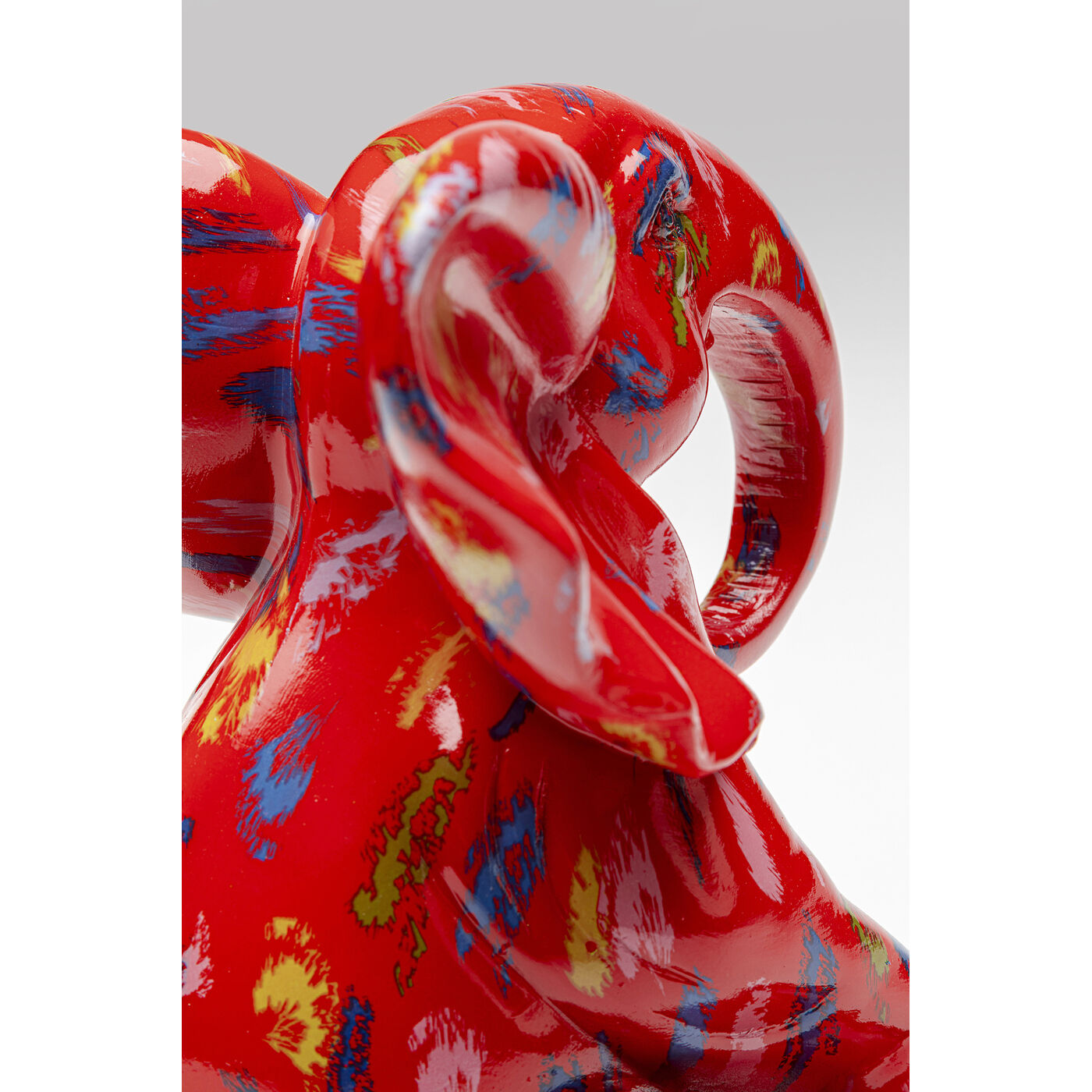 Фигура декоративная Elephant Dots Red 18 см