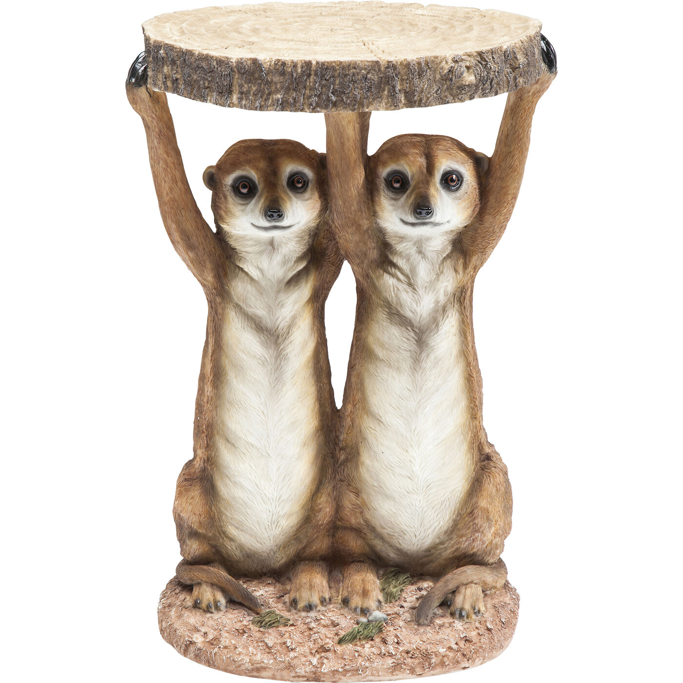 Стол приставной Animal Meerkat Sisters Ø33 см