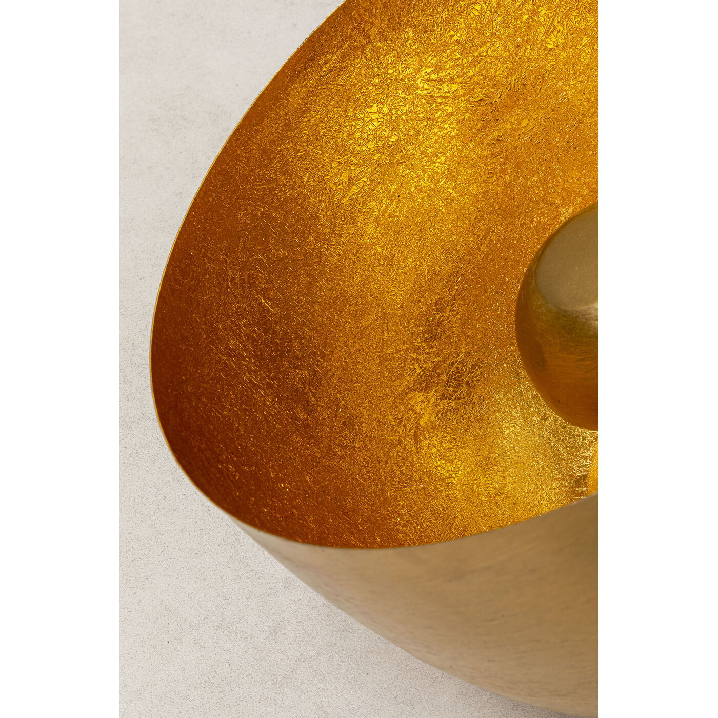 Светильник напольный Apollon Smooth Gold Ø35 см