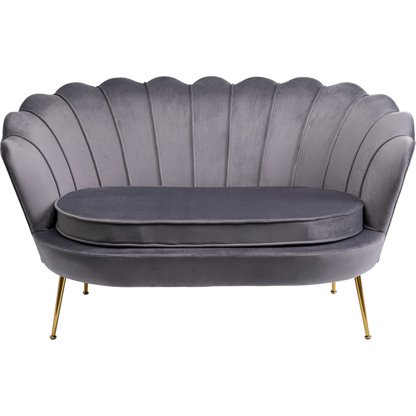 Диван Water Lily двухместный Grey 132 см