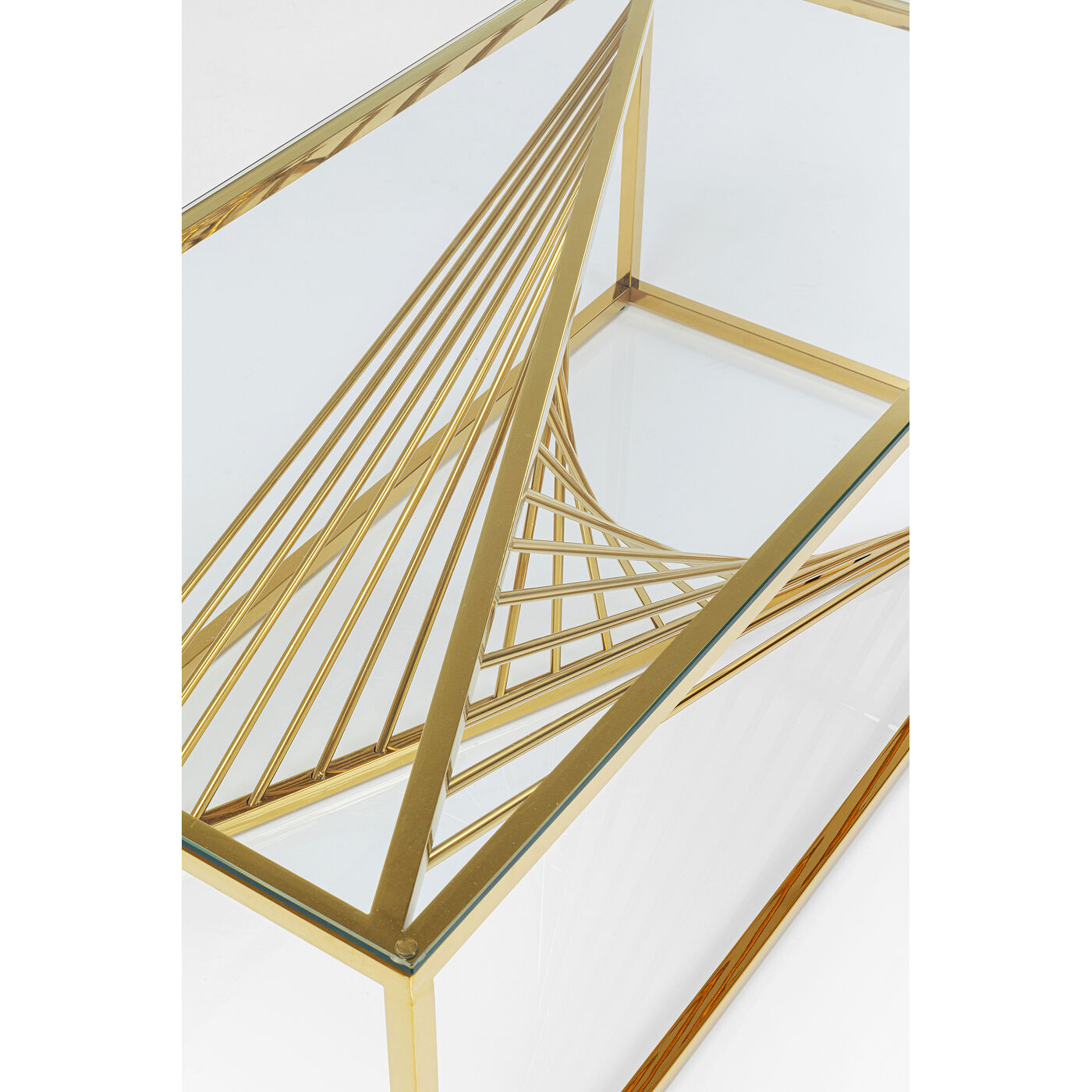 Стол кофейный Laser Gold 120x60 см