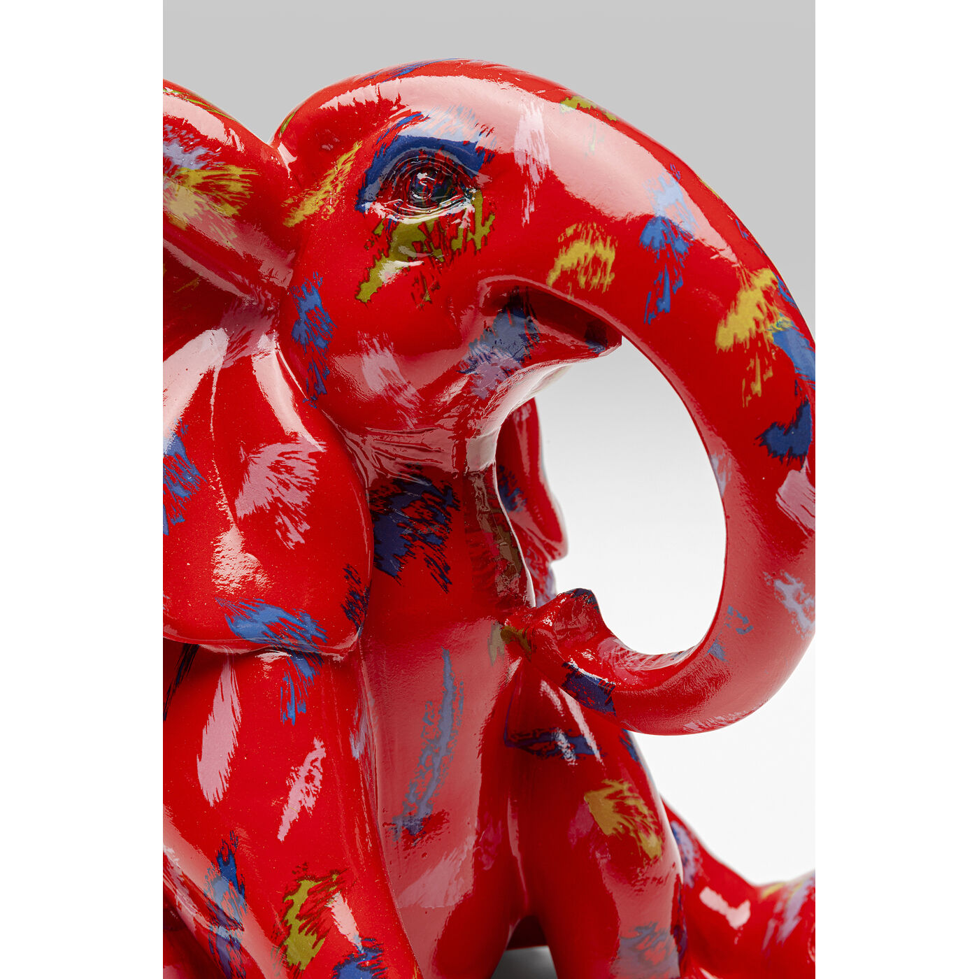 Фигура декоративная Elephant Dots Red 18 см