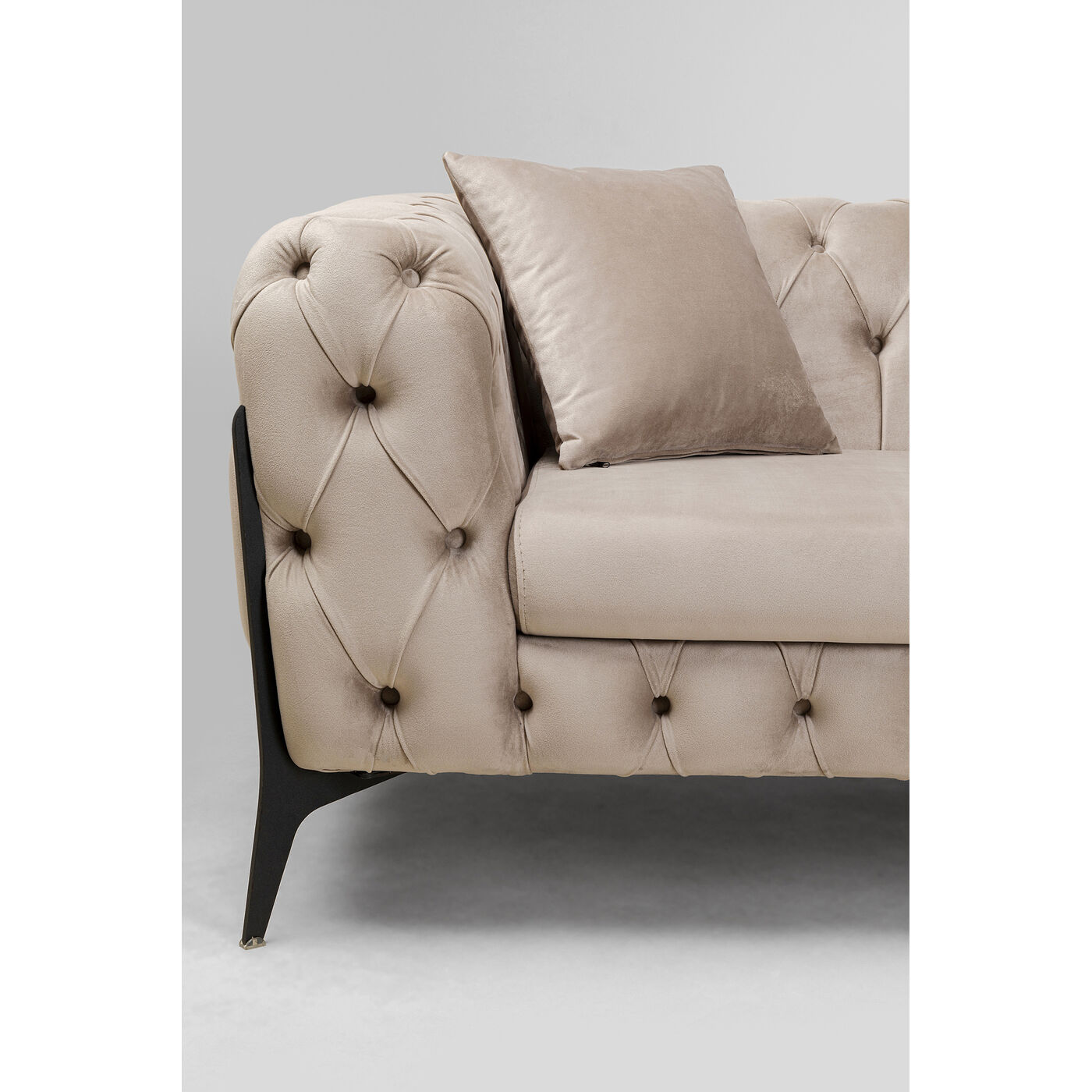 Диван угловой Bellissima Velvet Taupe Right 240x180 см