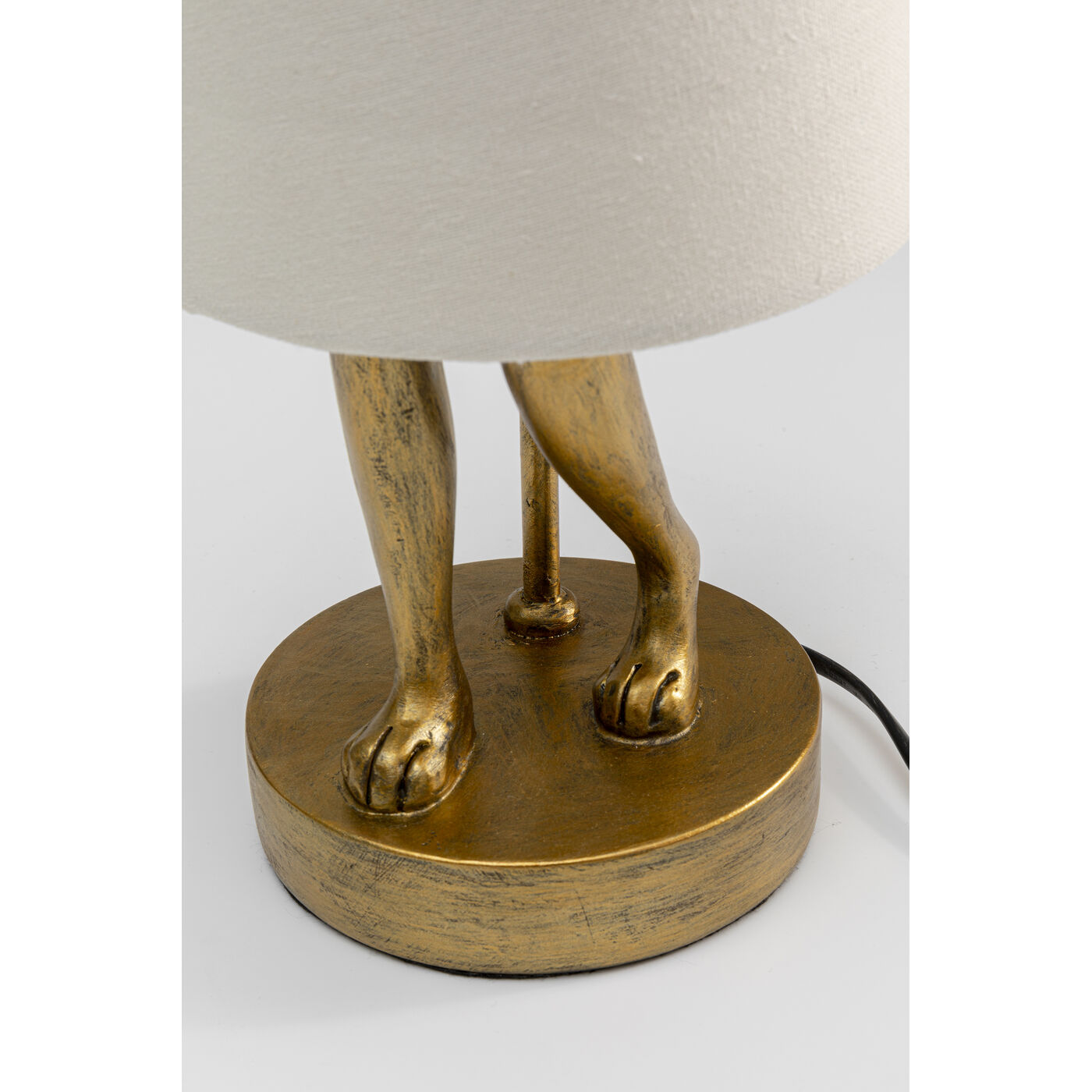 Светильник настольный Animal Rabbit Gold/White 50 см