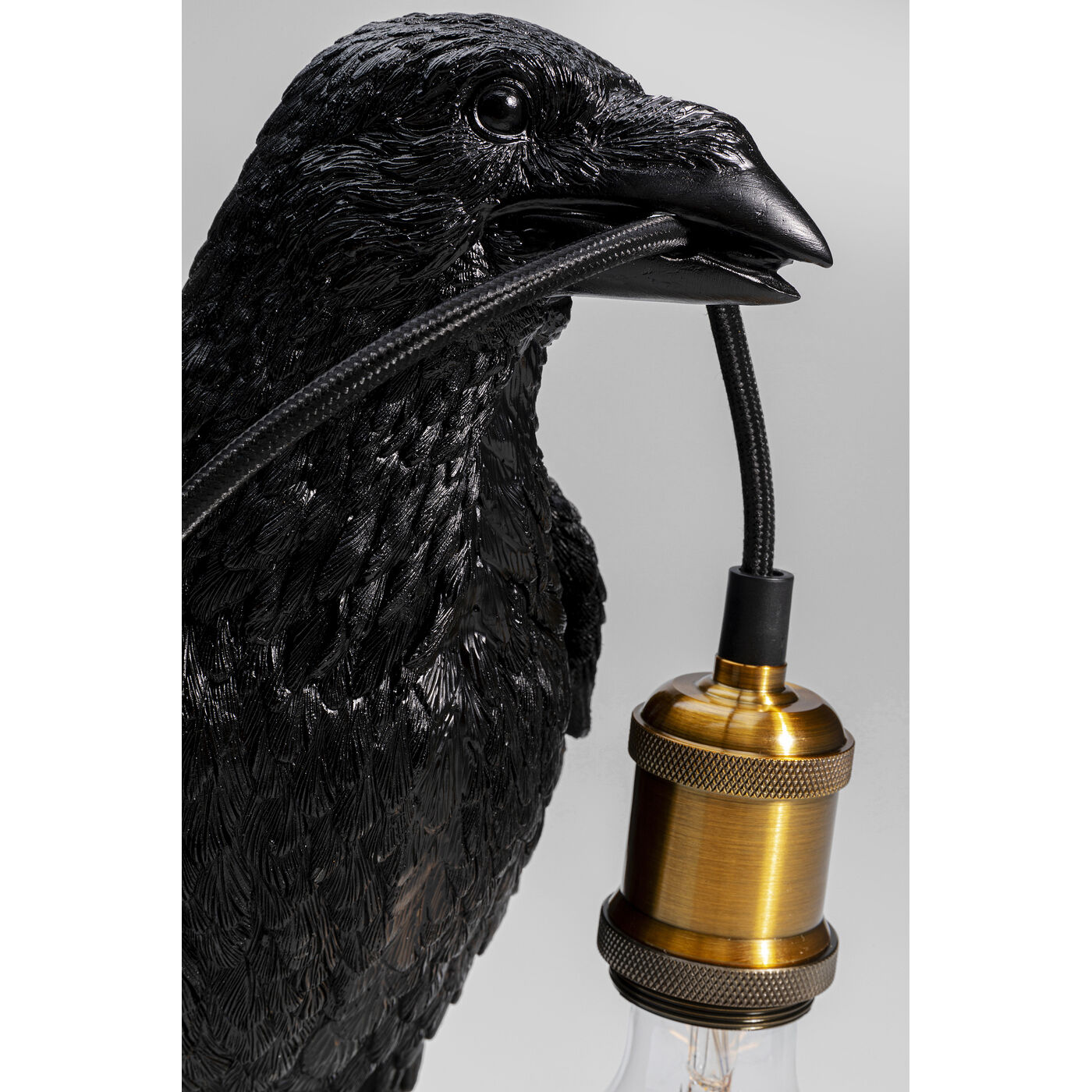 Светильник настольная Crow Mat Black