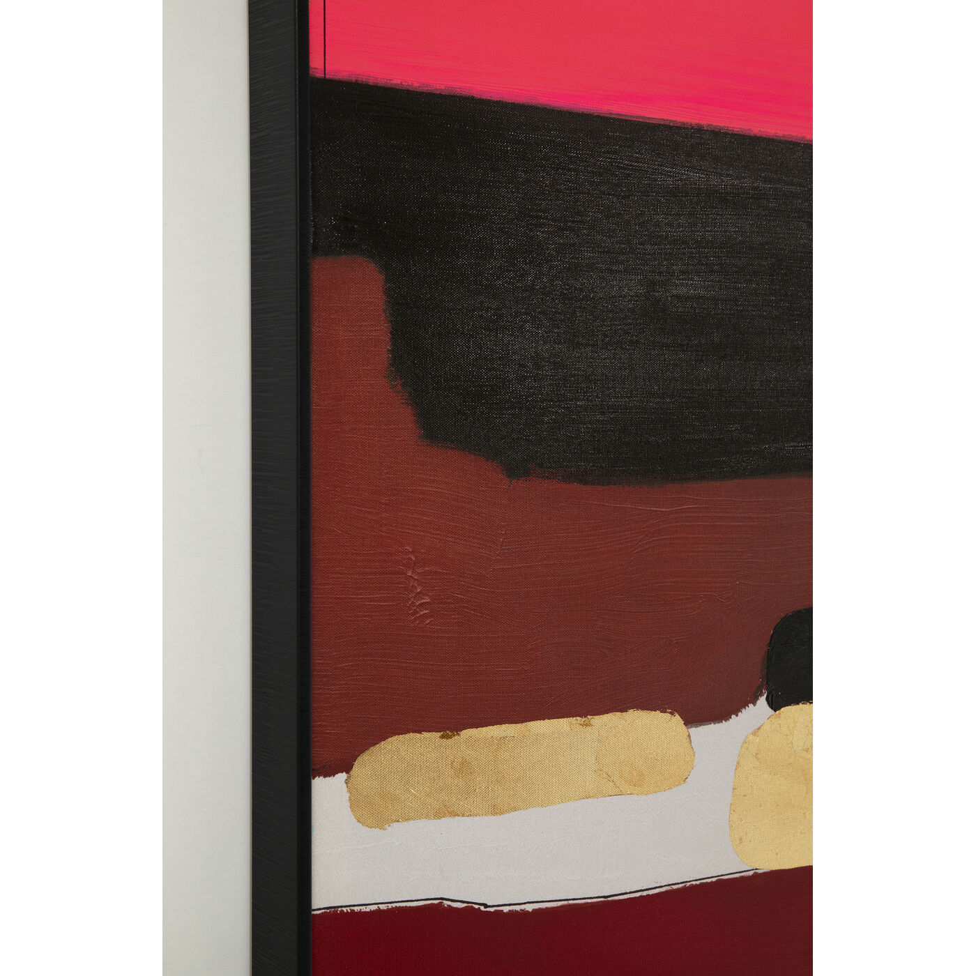 Картина в раме Abstract Shapes Pink 73x143 см