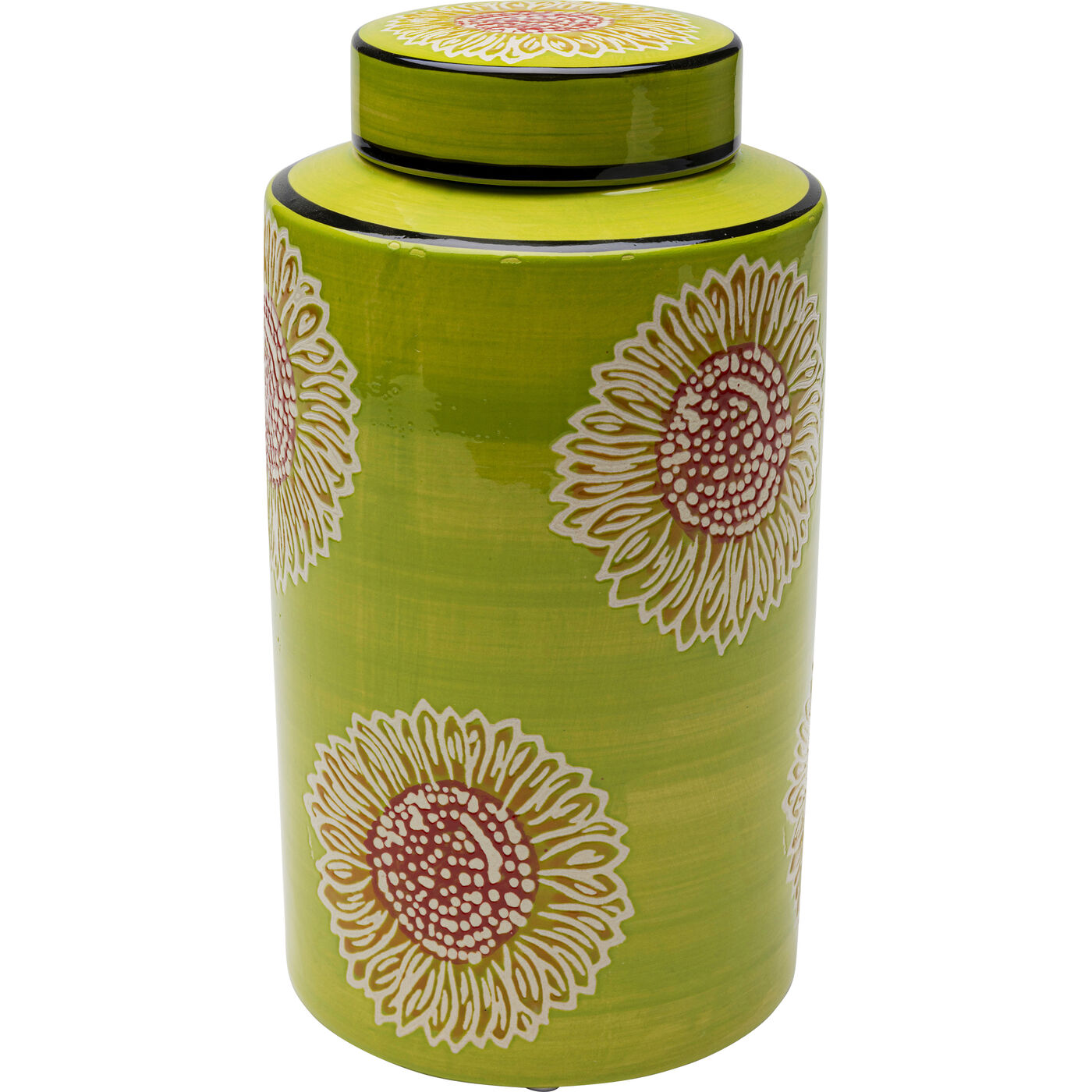 Банка декоративная Bloom Green 27 см