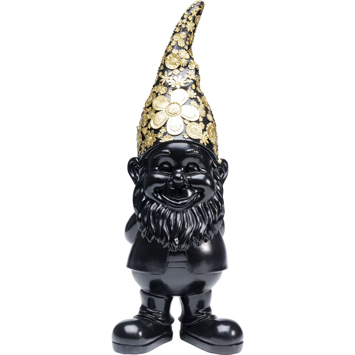 Фигура декоративная Gnome Standing Black Gold 61 см