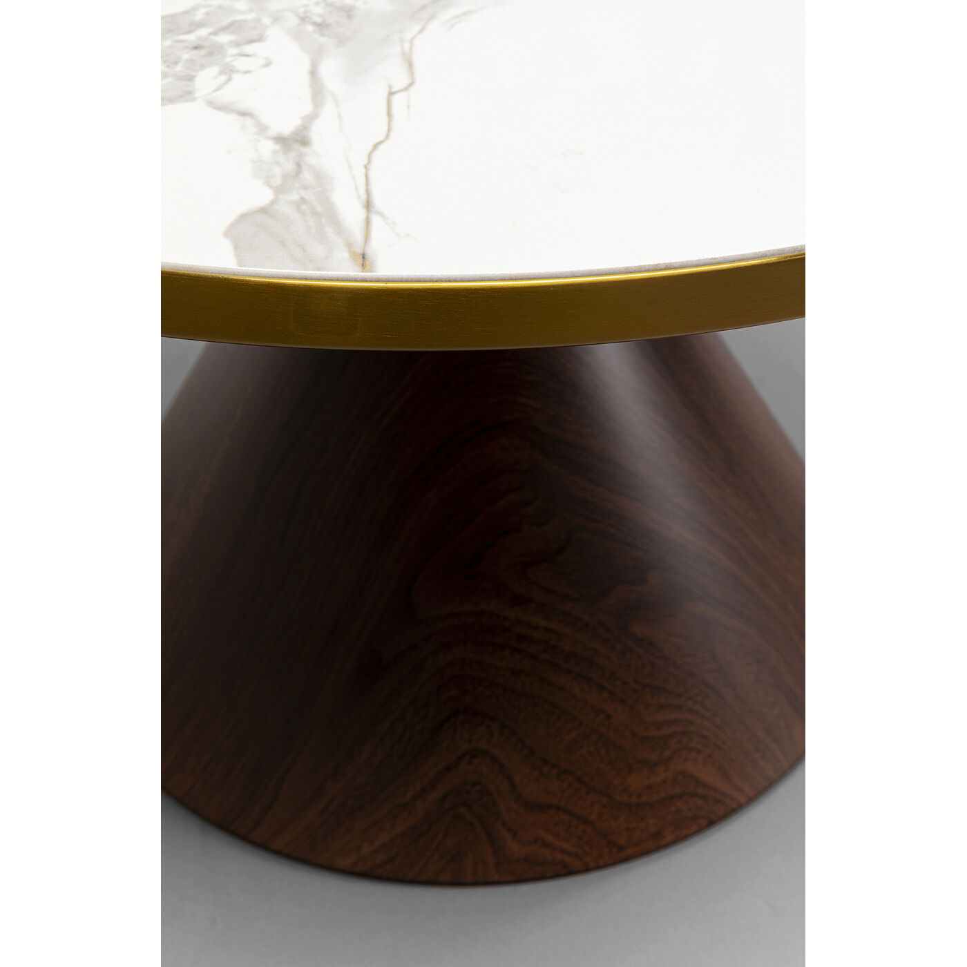 Стол кофейный Cono Marble Ø70 см