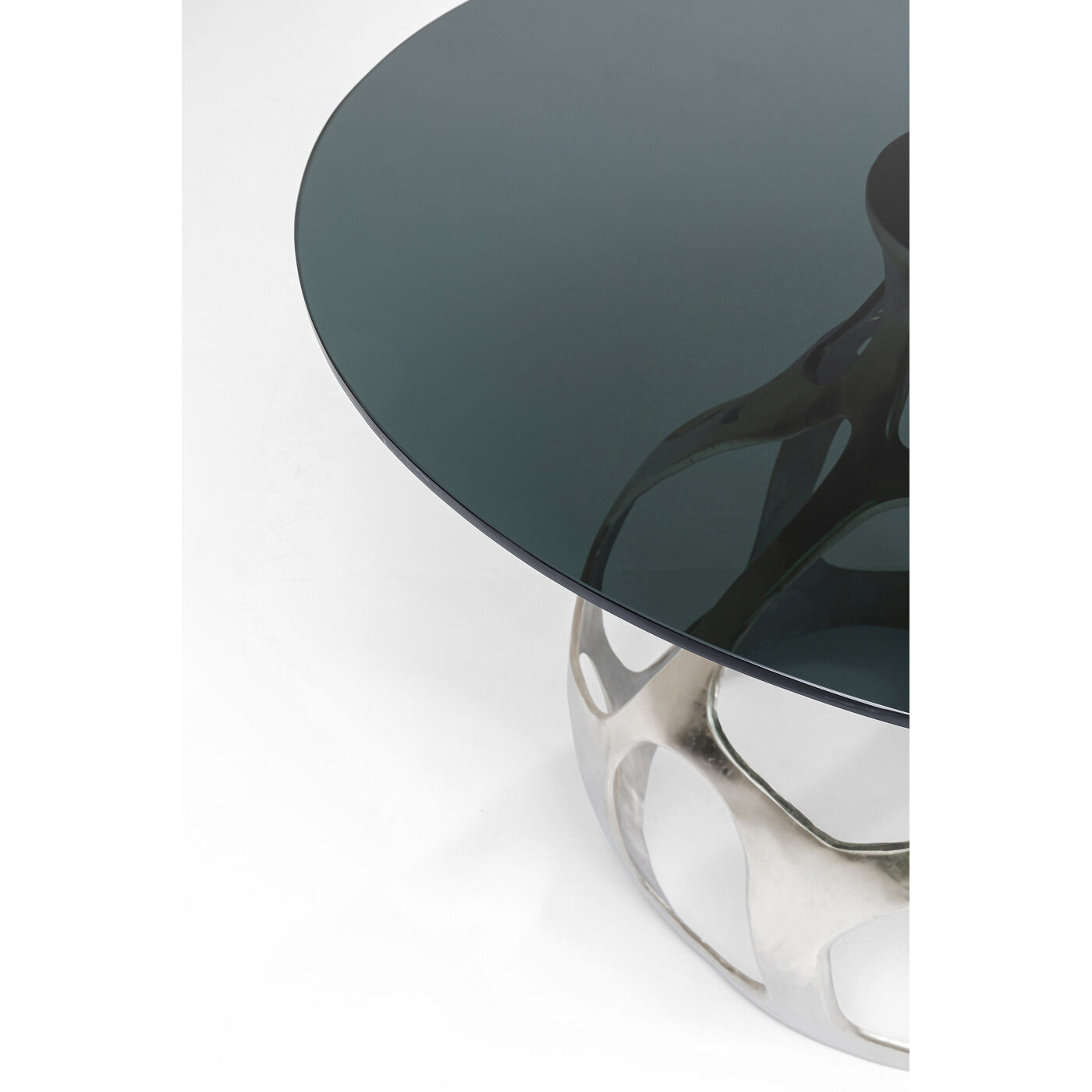 Стол Volcano Silver Ø120 см