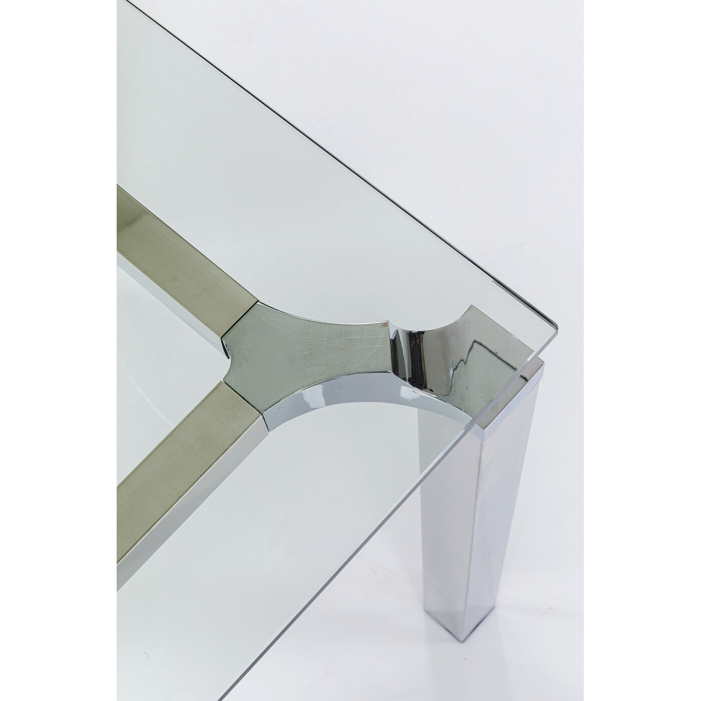 Стол письменный Lorenco Corner Chrome