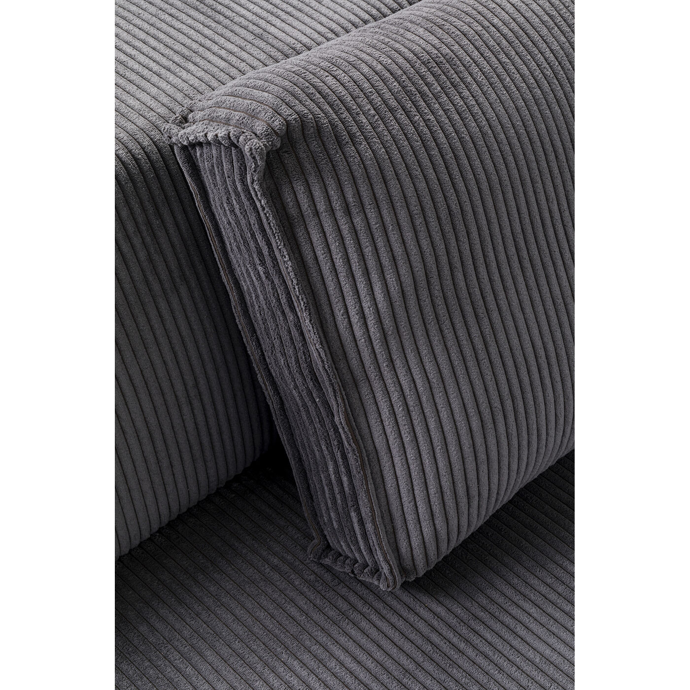 Диван левосторонний угловой Infinity Ottomane Cord Grey Left