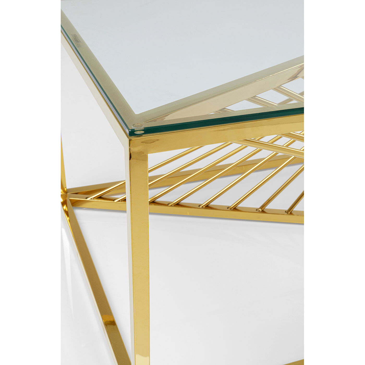 Стол кофейный Laser Gold 120x60 см