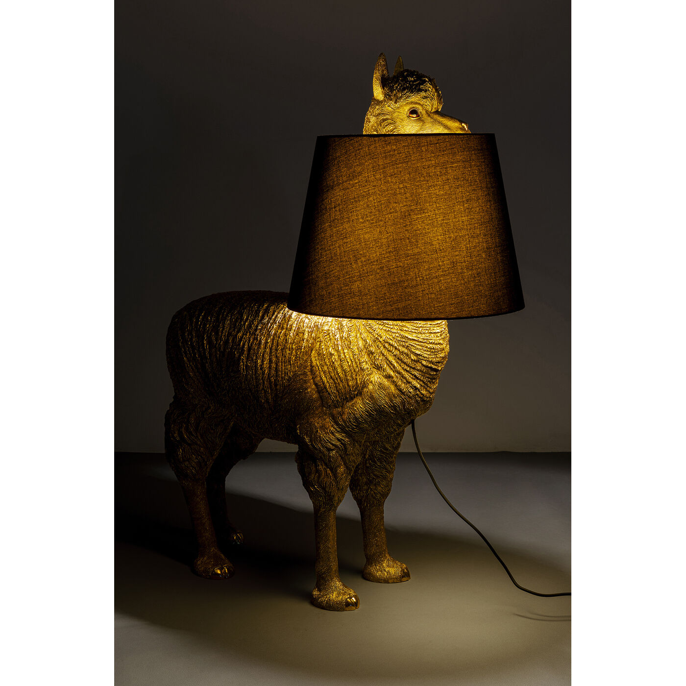 Светильник напольный Alpaca Gold 108 см