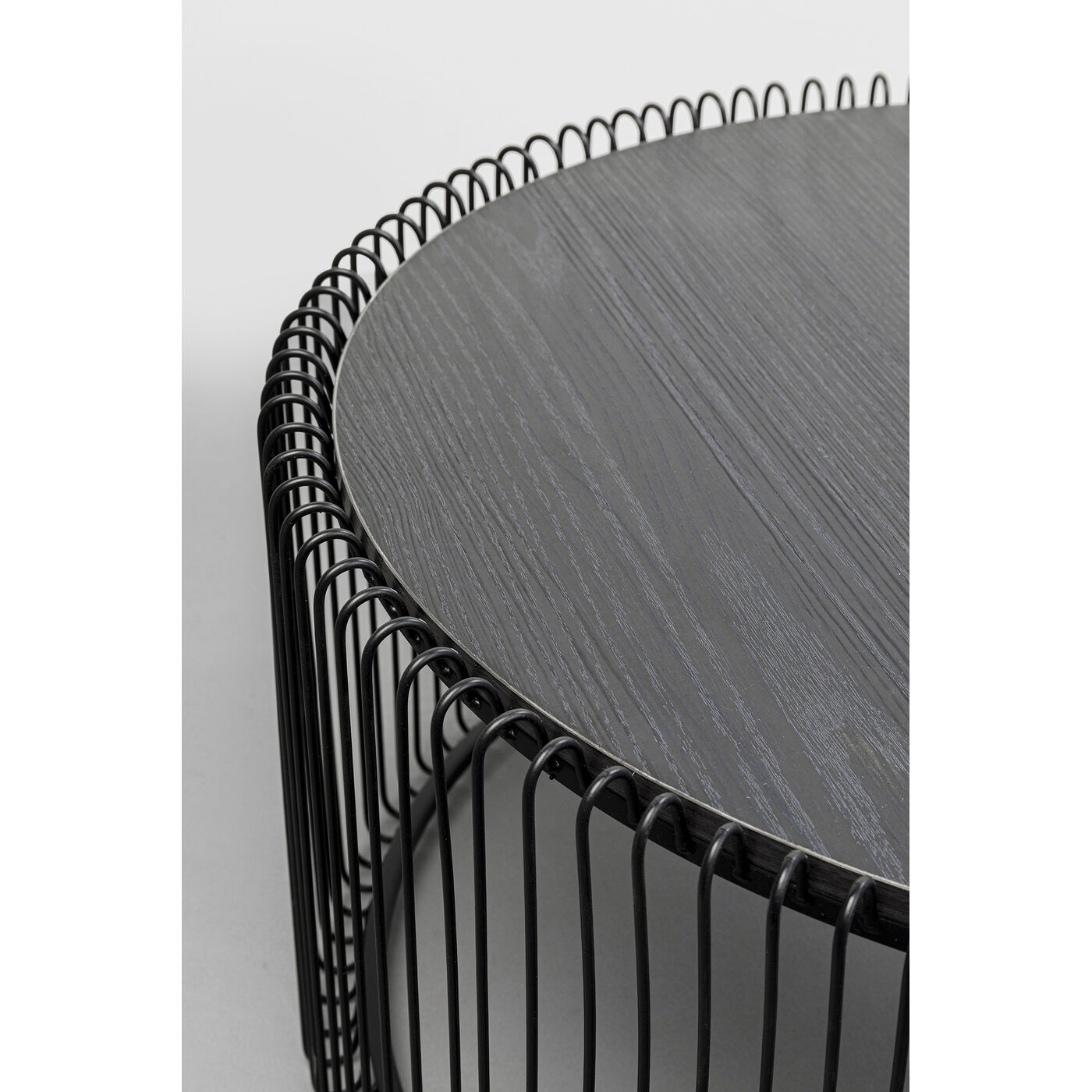 Стол кофейный Wire Black Wood (2/Set)