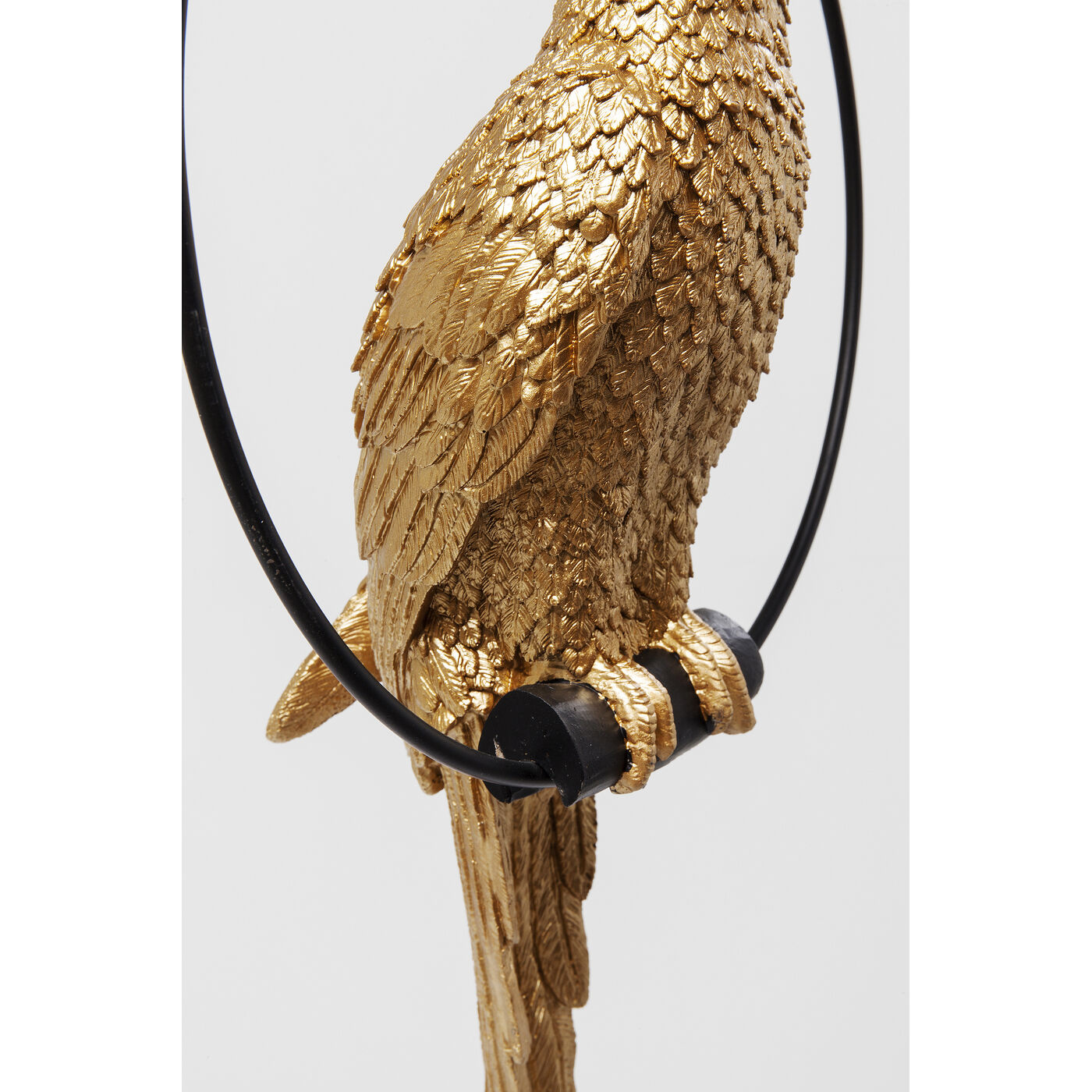 Фигура декоративная Swinging Parrot Gold
